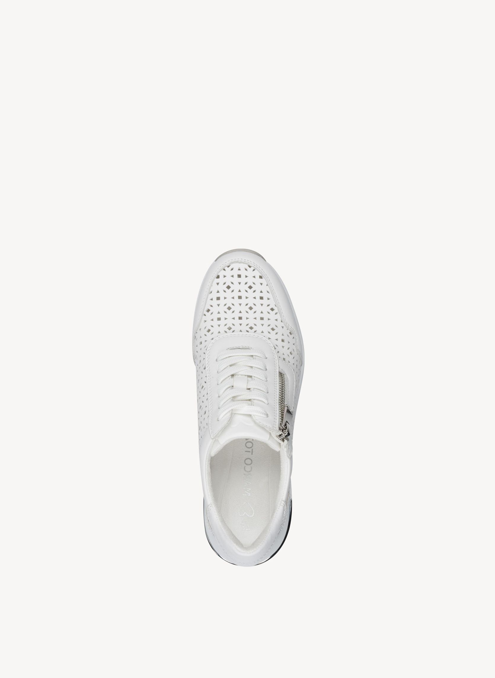Baskets basses 2-23501-44 femme blanc Marco Tozzi Baskets basses 2-23501-44 femme blanc Blanc