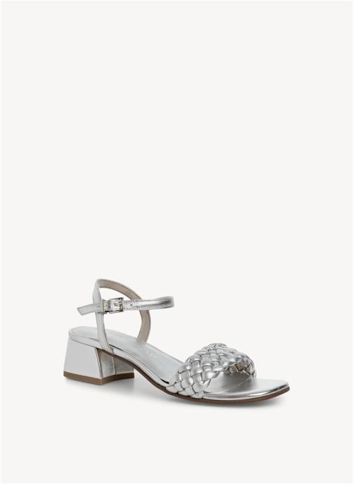 Marco Tozzi Sandales 2-28390-44 femme argent