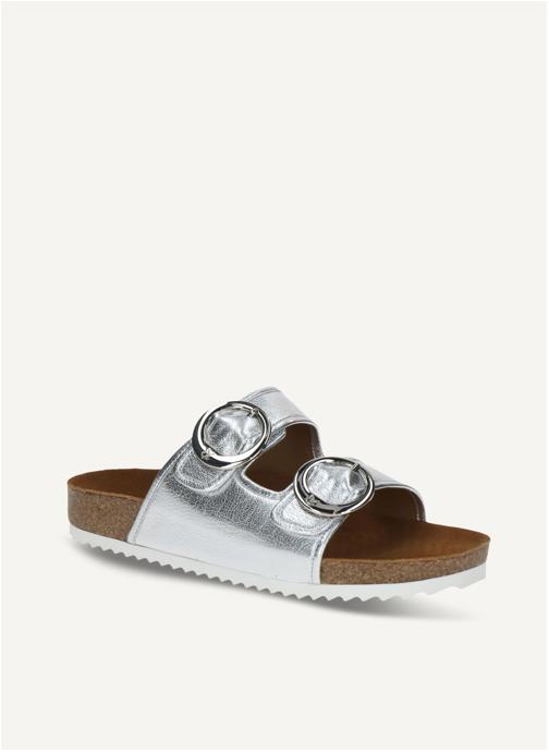 Caprice Mules 9-27403-44 femme argent
