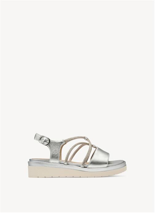 Tamaris Sandales 8-88726-44 femme argent