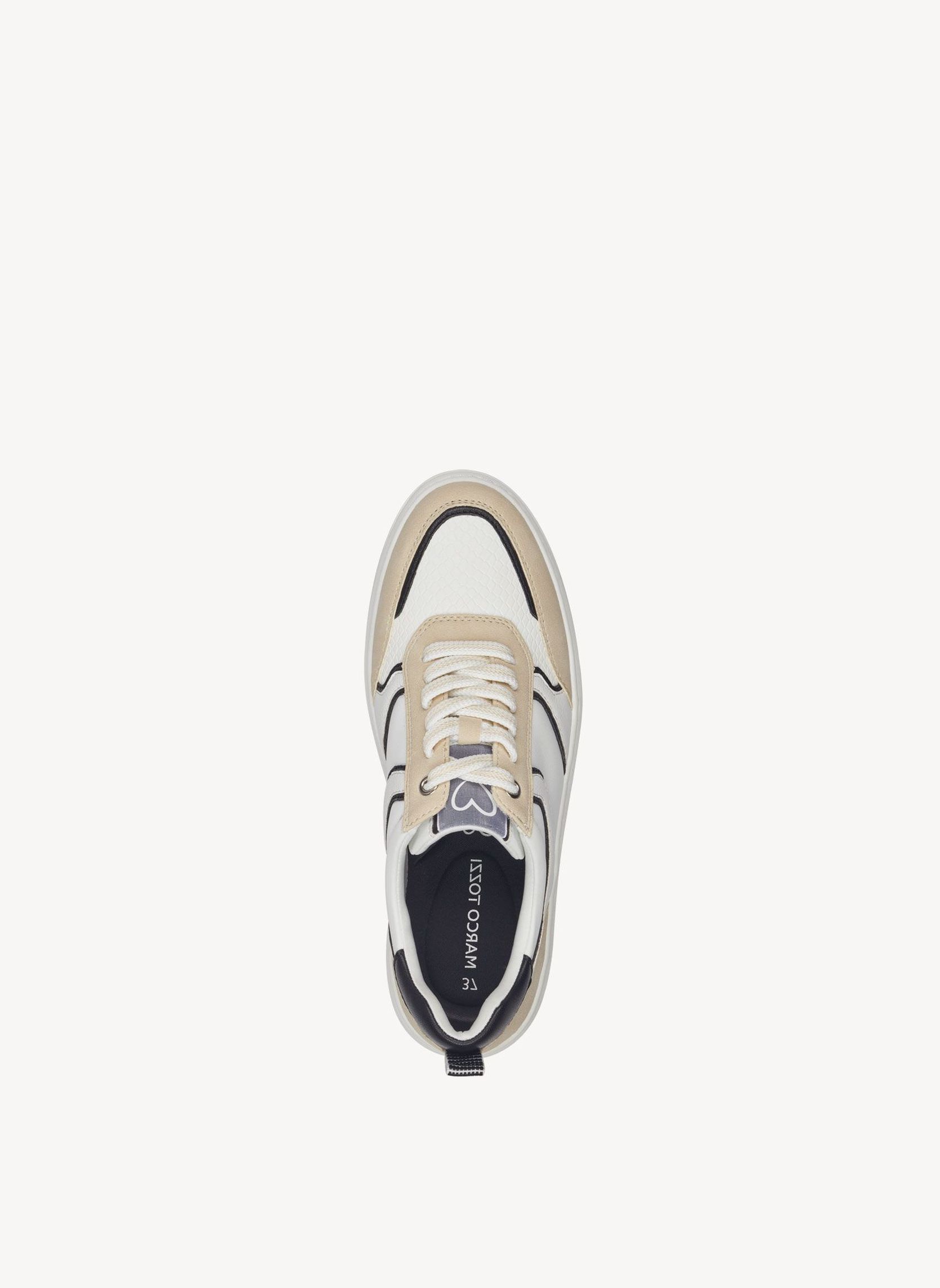Baskets basses 2-23725-44 femme blanc Marco Tozzi Baskets basses 2-23725-44 femme blanc Blanc