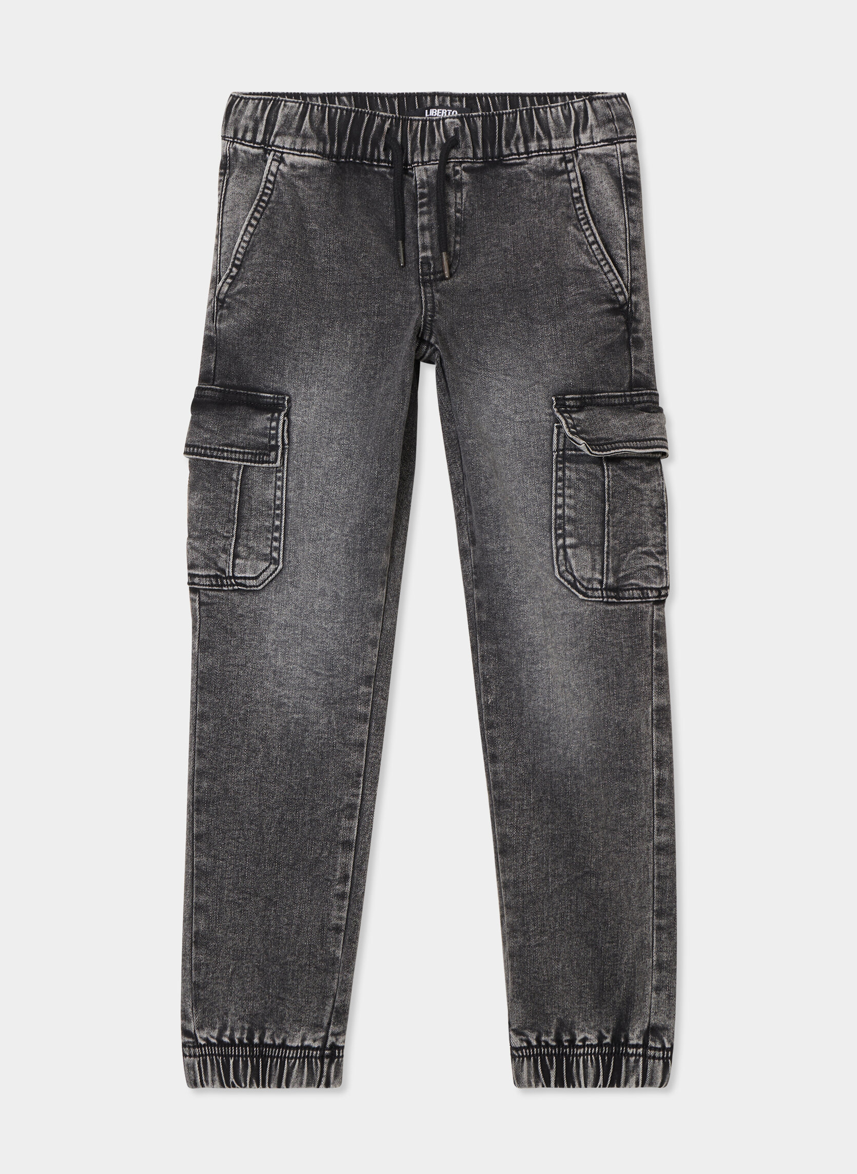 Jeans droits LIB2JASSIM garçon noir LIBERTO Jeans droits LIB2JASSIM garçon noir Noir