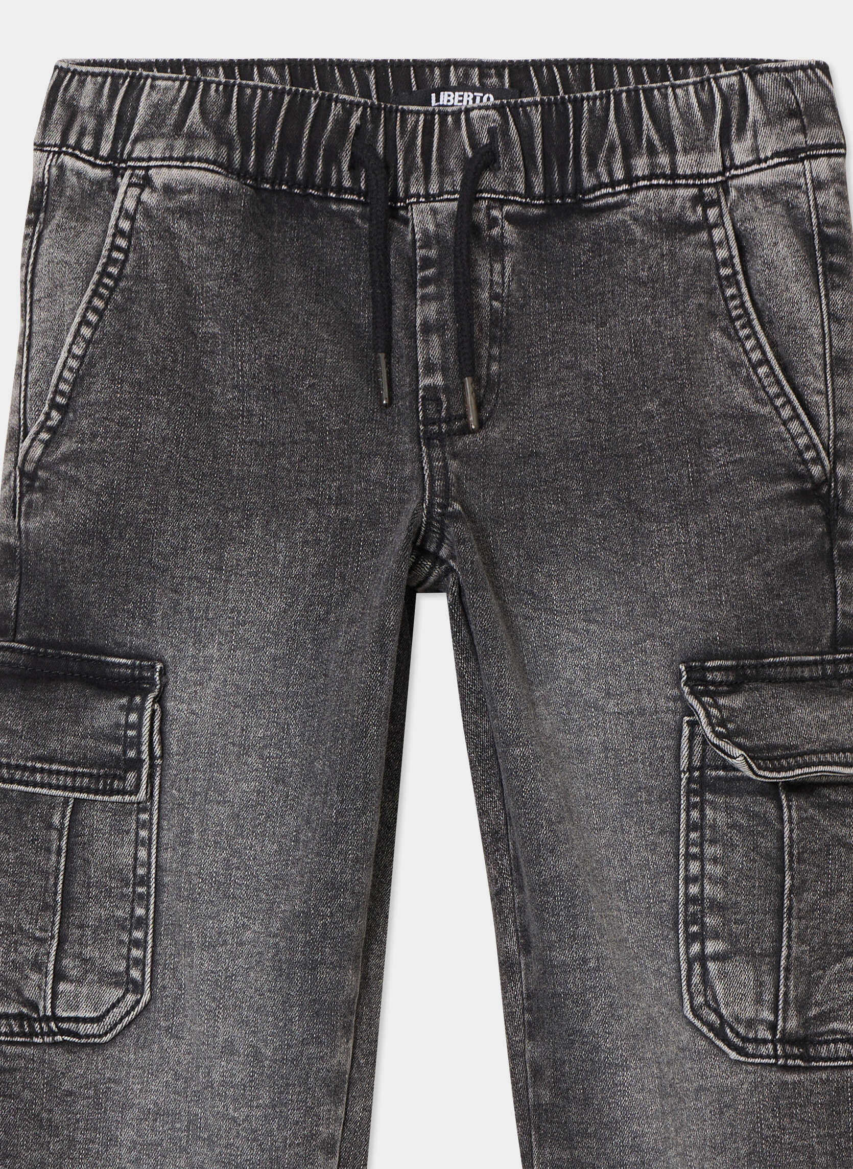 Jeans droits LIB2JASSIM garçon noir LIBERTO Jeans droits LIB2JASSIM garçon noir Noir