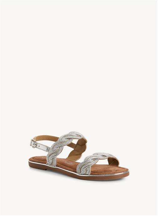 Marco Tozzi Sandales 2-28142-44 femme argent