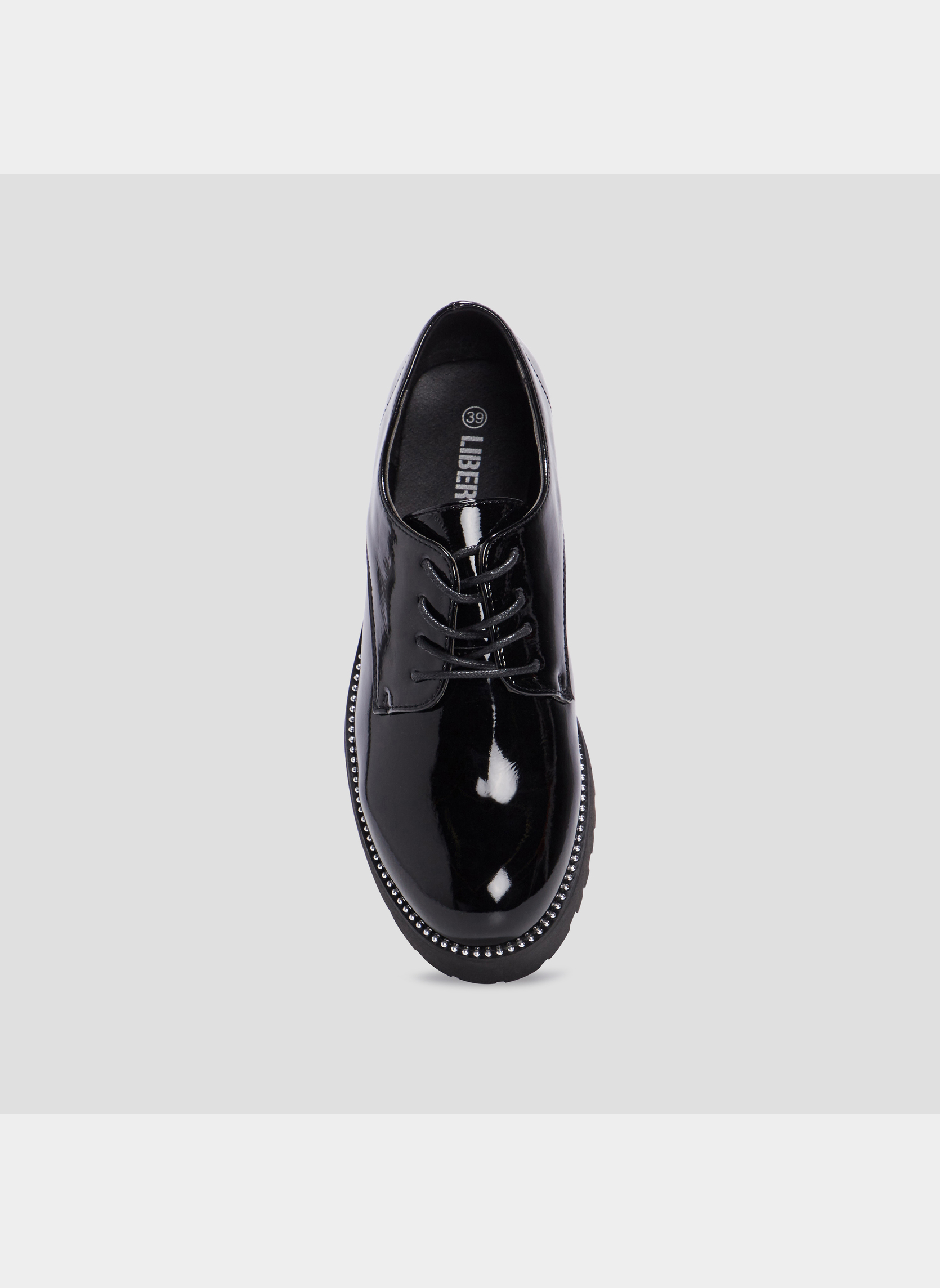 Derbies S_F_DBY_TREP_CLOUS_192 femme noir LIBERTO Derbies S_F_DBY_TREP_CLOUS_192 femme noir Noir