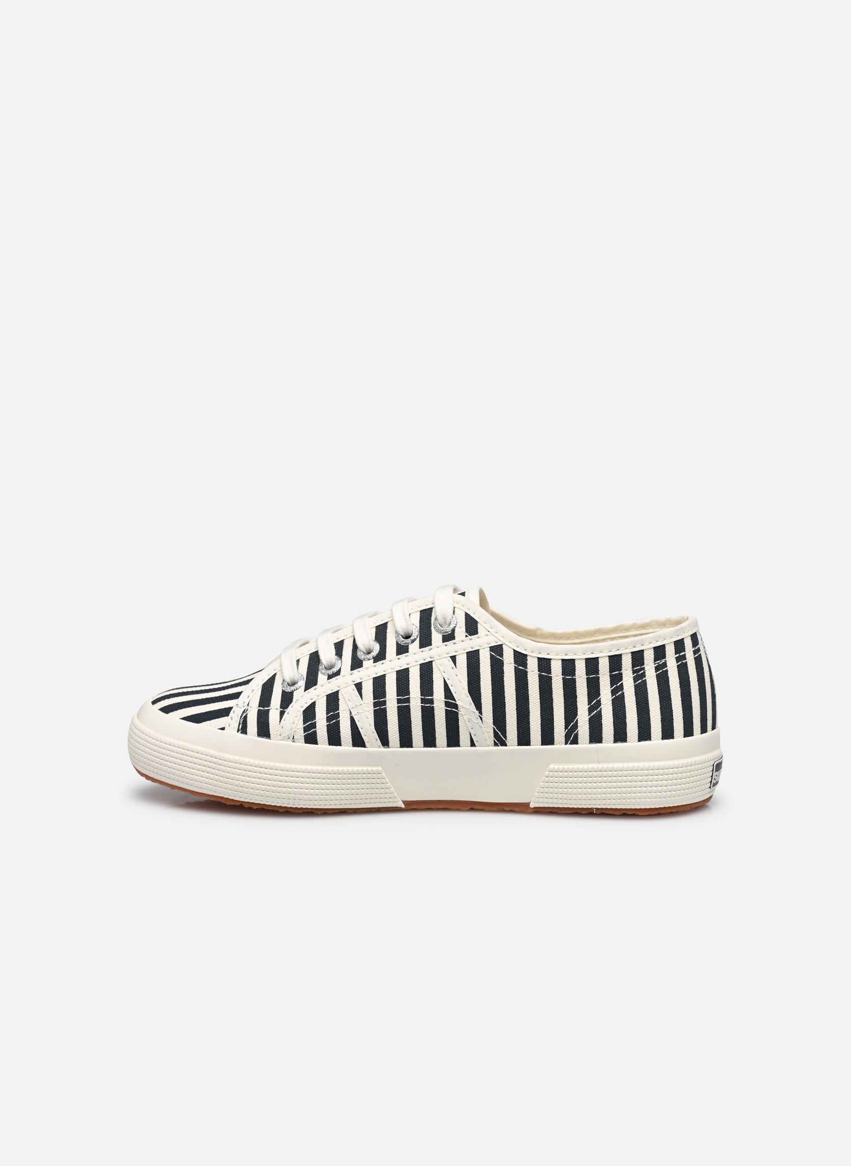 Print sneakers 2750 Stripes Print W dames blauw Superga Print sneakers 2750 Stripes Print W dames blauw NAVY
