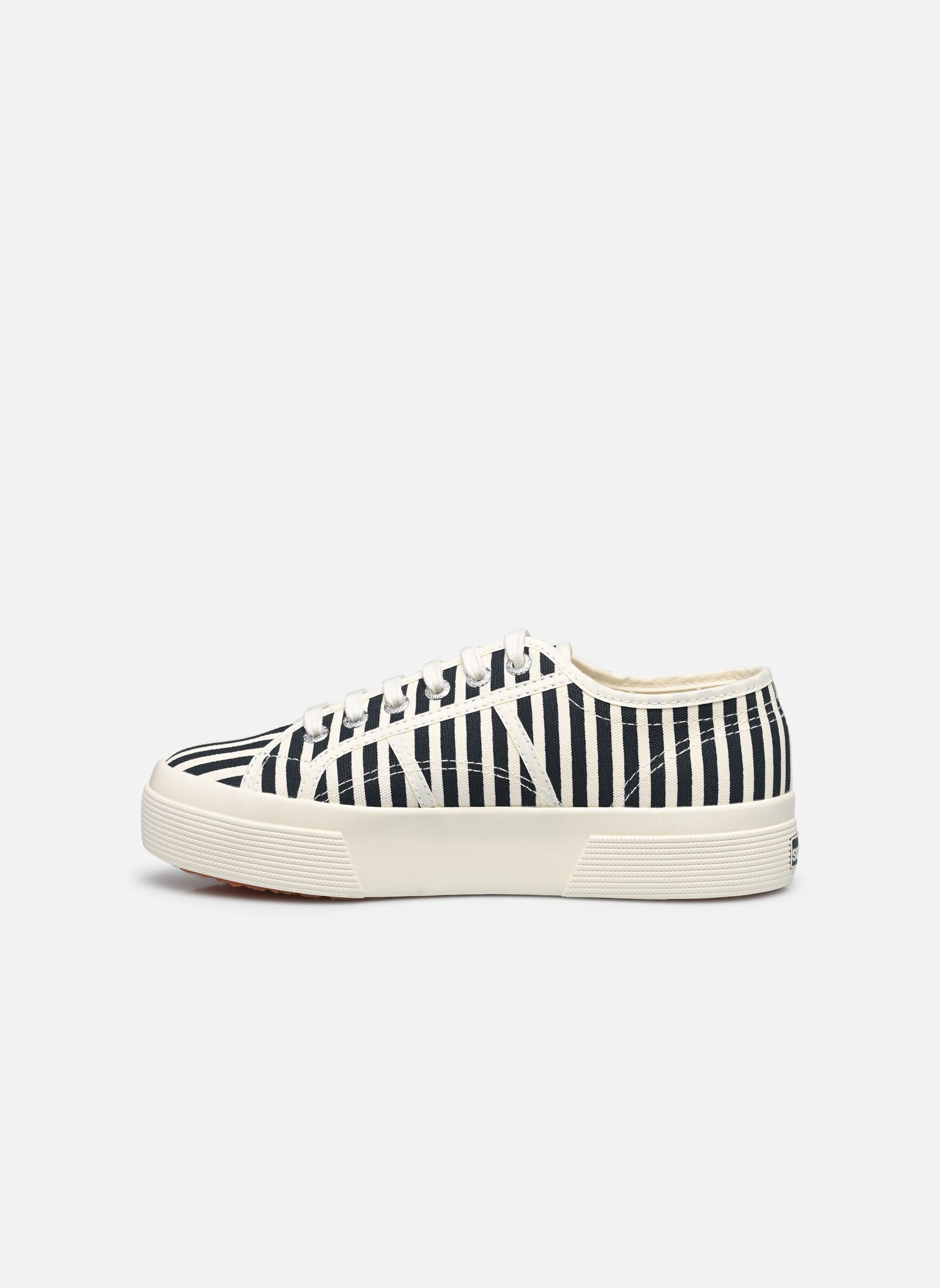 Print sneakers 2740 Stripes Print W dames blauw Superga Print sneakers 2740 Stripes Print W dames blauw NAVY