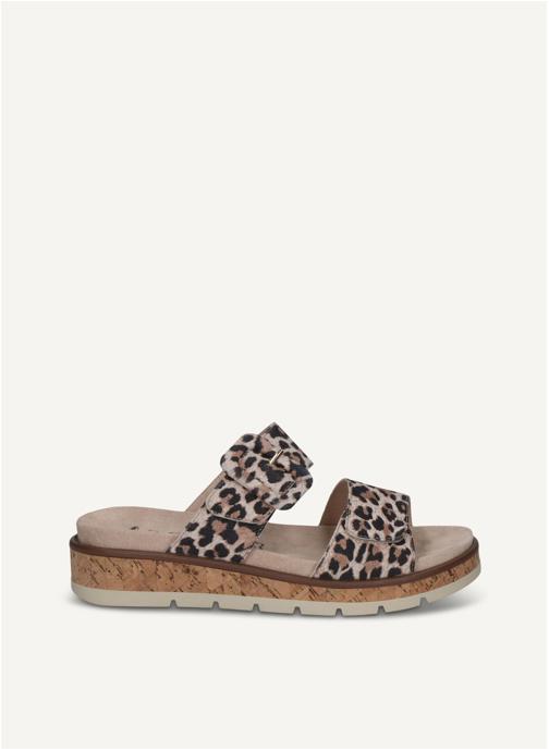 Caprice Mules 9-27206-44 femme beige