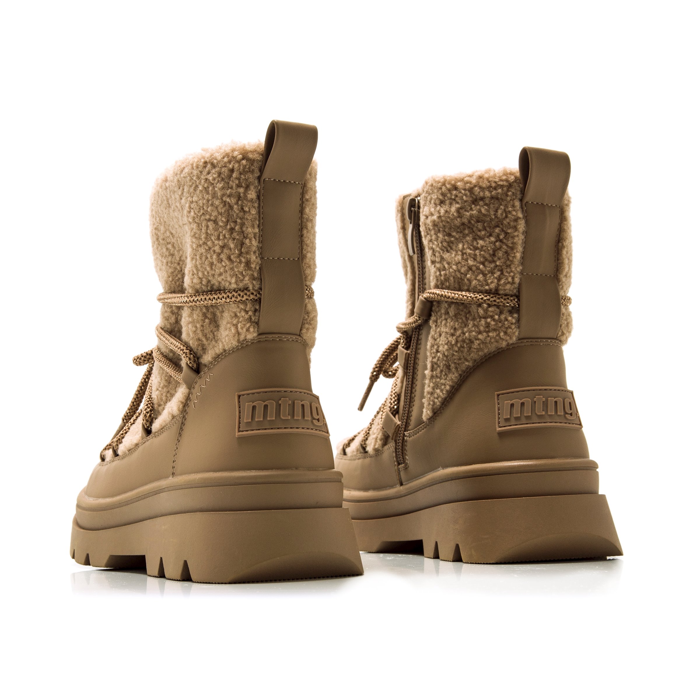 Bottines basses Bottines plates Femme MTNG VALIRA beige femme marron MTNG Bottines basses Bottines plates Femme MTNG VALIRA beige femme marron Marron