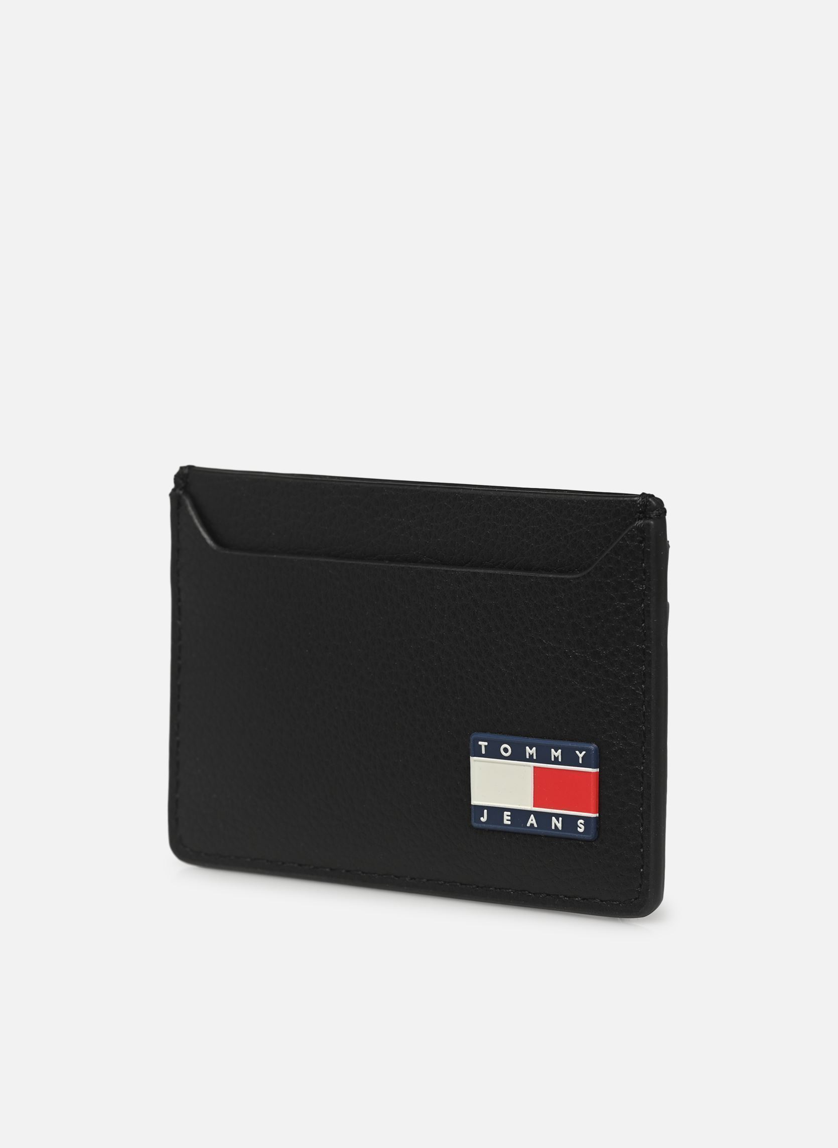 Tarjeteros Tjm Heritage Leather Cc Holder hombre negro Tommy Jeans Tarjeteros Tjm Heritage Leather Cc Holder hombre negro BLACK