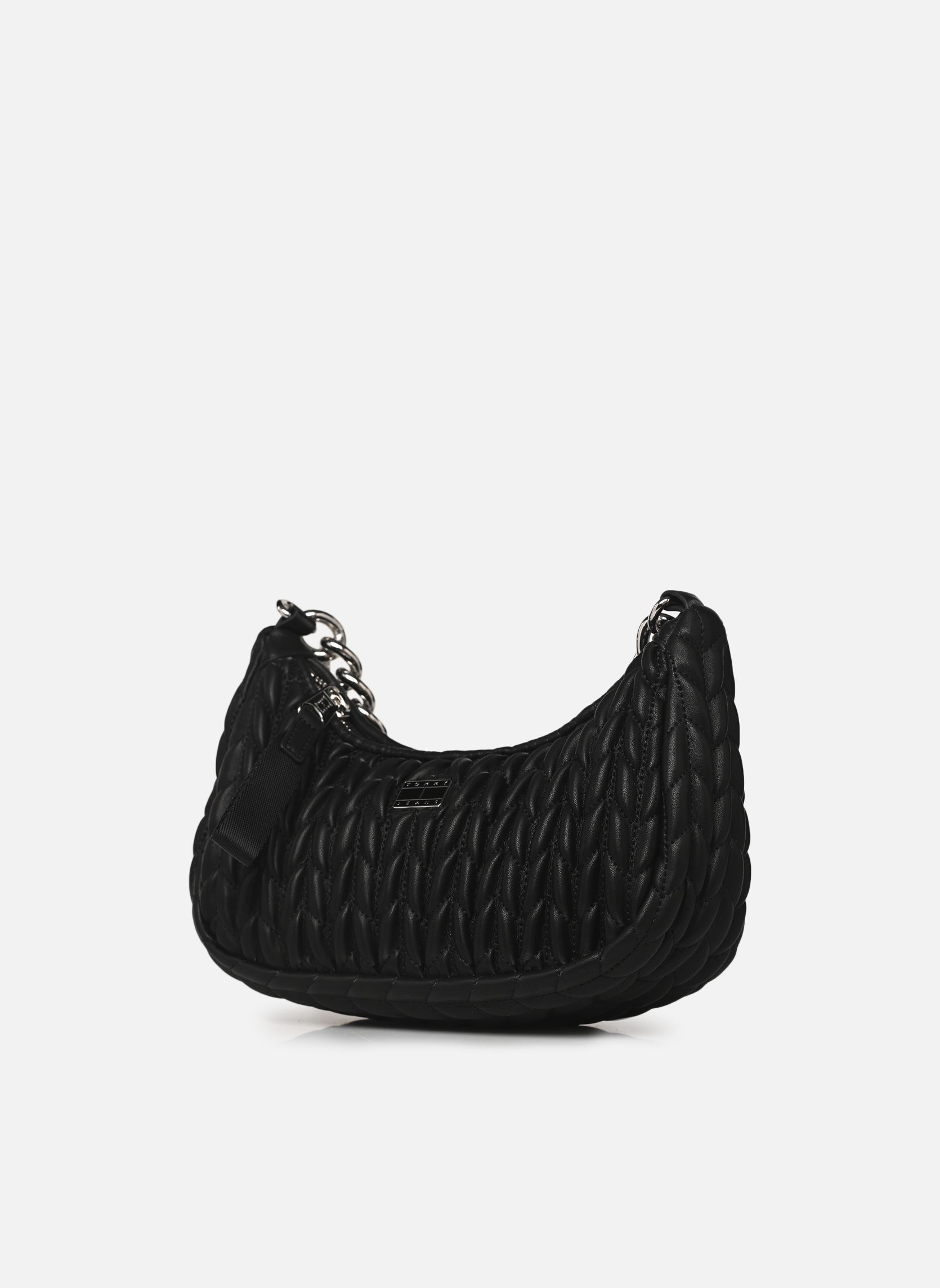 Umhängetaschen Tjw Iconic Shoulder Quilted damen schwarz Tommy Jeans Umhängetaschen Tjw Iconic Shoulder Quilted damen schwarz BLACK