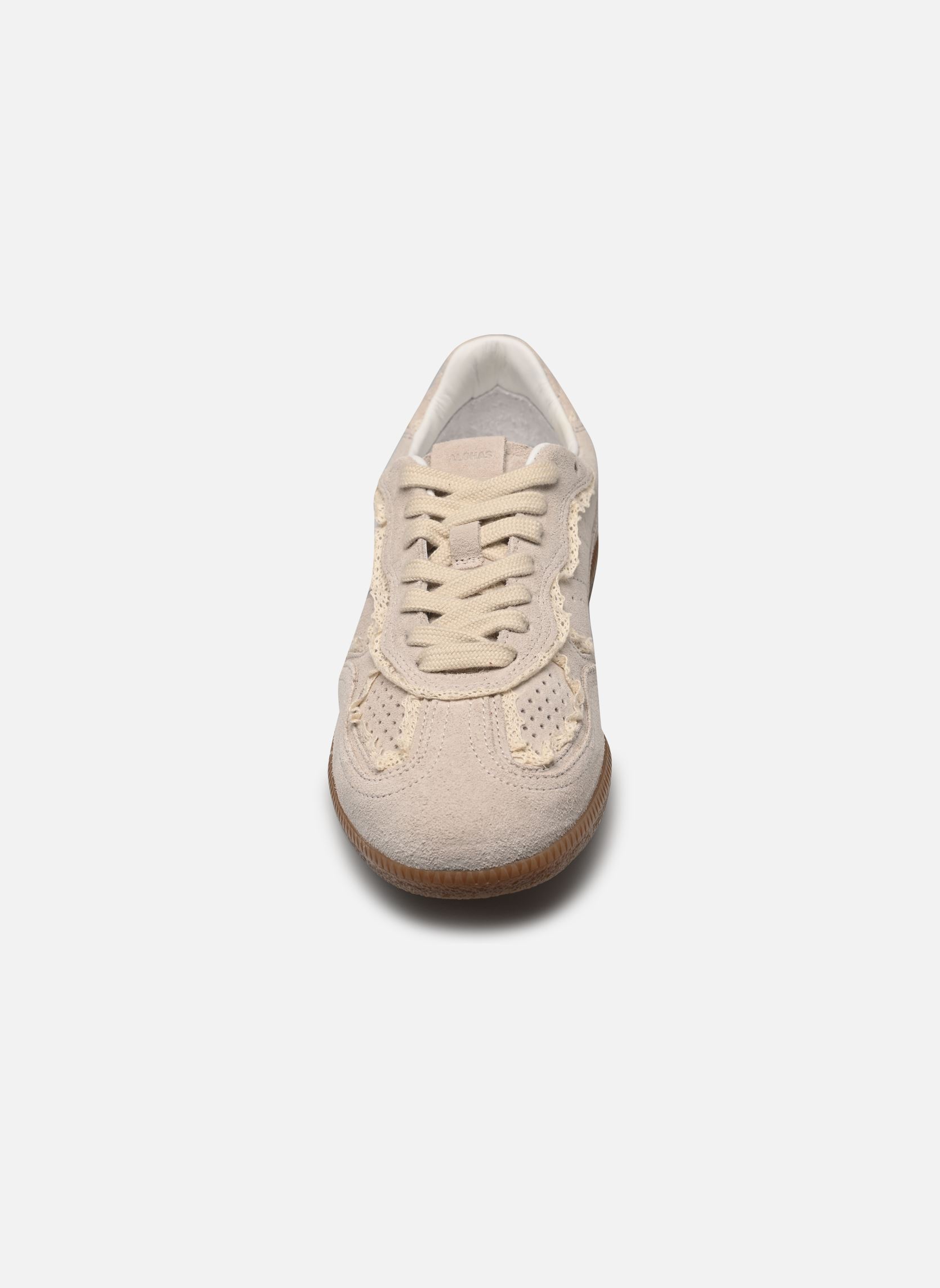 Baskets basses Tb.490 Crochet femme beige Alohas Baskets basses Tb.490 Crochet femme beige CREAM LEATHER