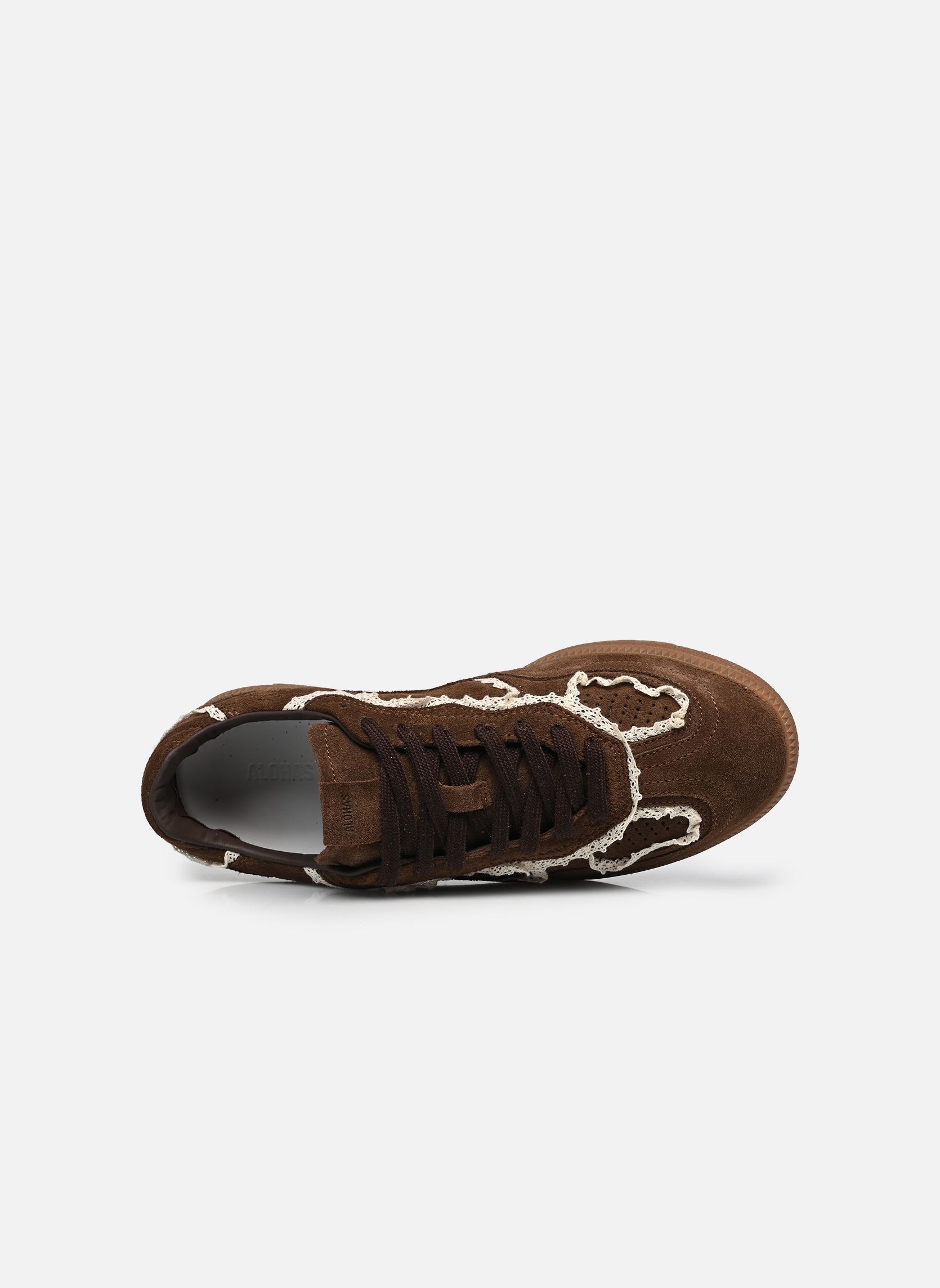 Niedrige Sneaker Tb.490 Crochet damen braun Alohas Niedrige Sneaker Tb.490 Crochet damen braun CHOCOLATE LEATHER