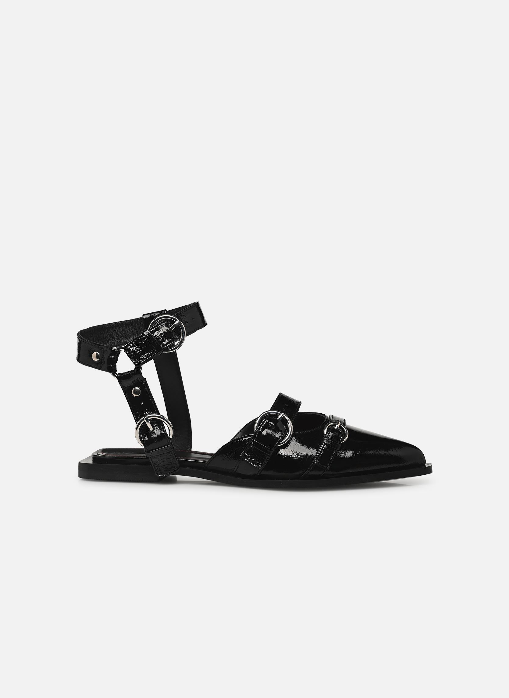 Babys Thalara Onix damen schwarz Alohas Babys Thalara Onix damen schwarz BLACK LEATHER
