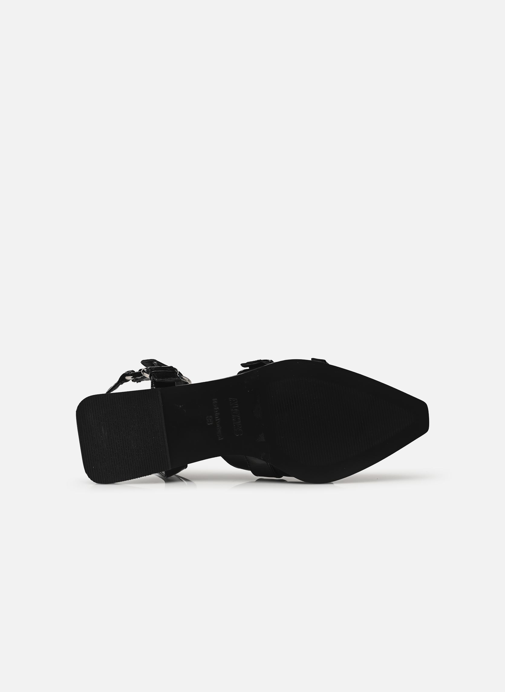 Babys Thalara Onix damen schwarz Alohas Babys Thalara Onix damen schwarz BLACK LEATHER
