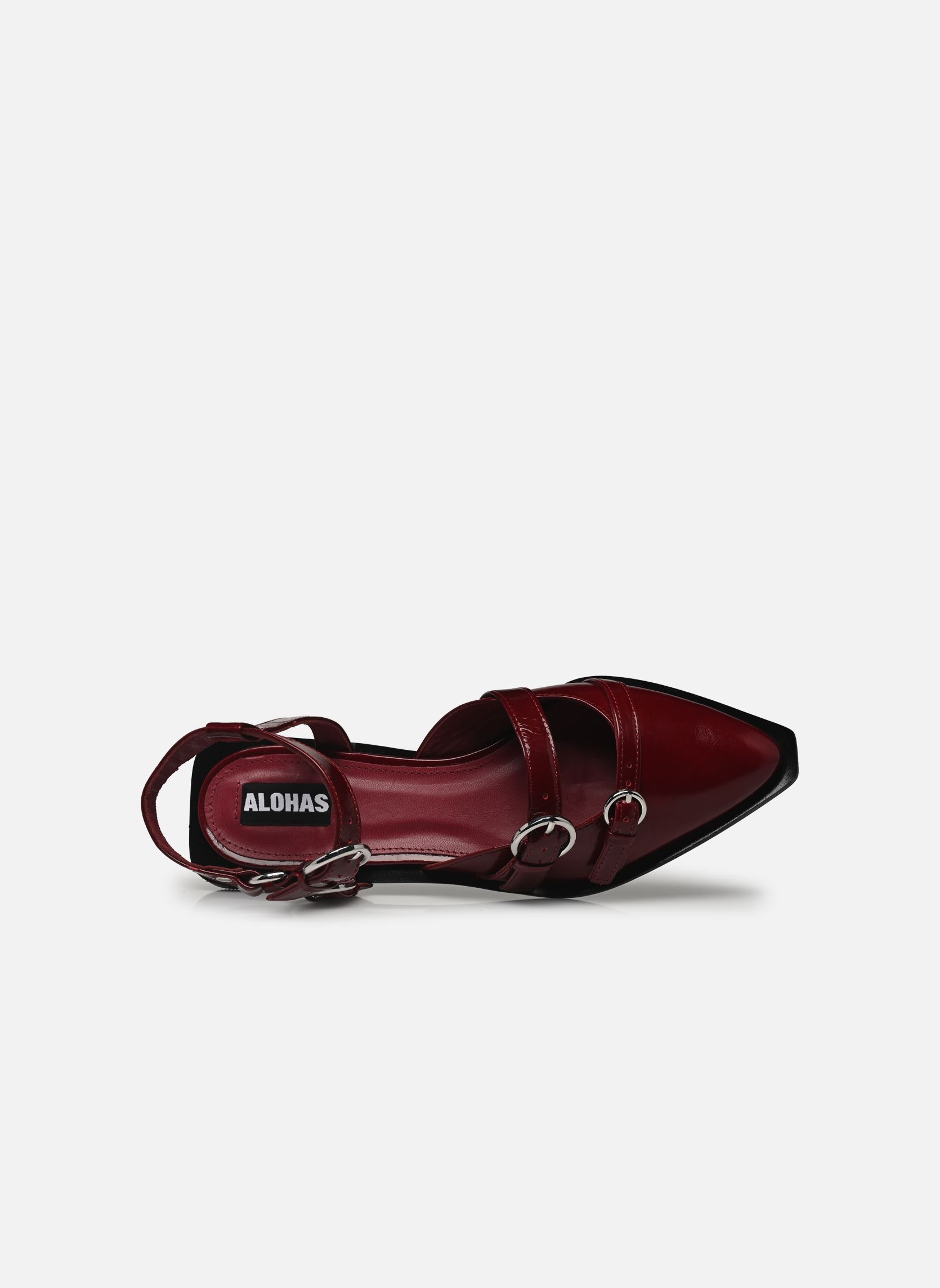 Mary Janes Thalara Onix dames bruin Alohas Mary Janes Thalara Onix dames bruin BURGUNDY LEATHER