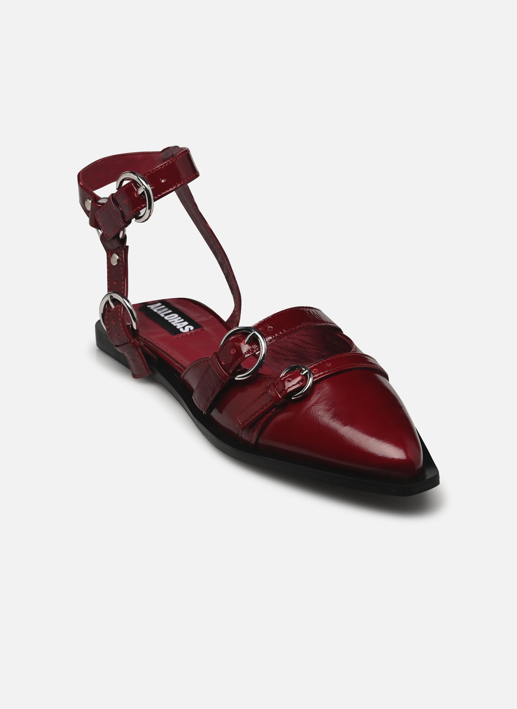 Mary Janes Thalara Onix dames bruin Alohas Mary Janes Thalara Onix dames bruin BURGUNDY LEATHER