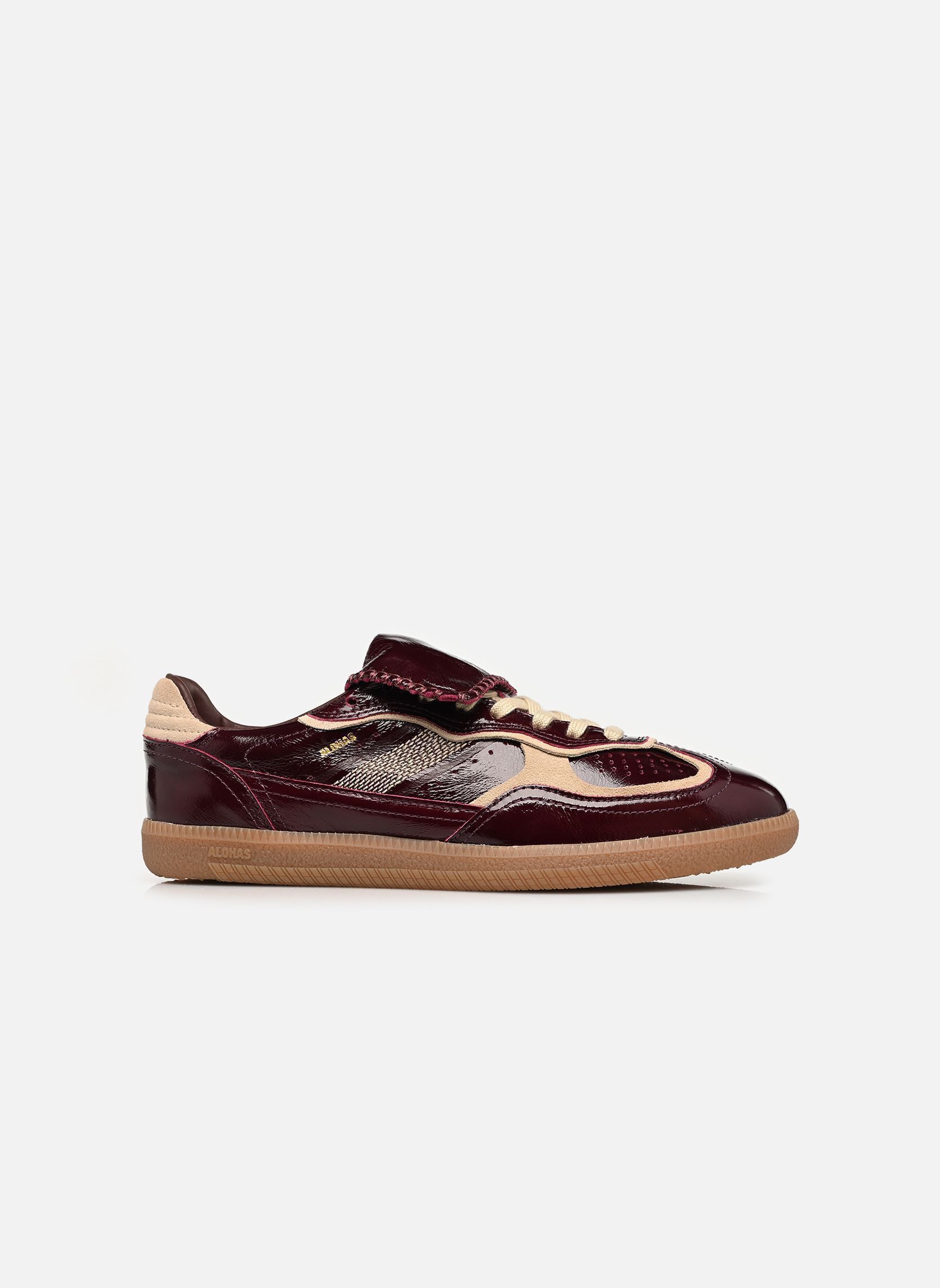 Lage sneakers Tb.490 Club dames paars Alohas Lage sneakers Tb.490 Club dames paars ONIX DEEP BURGUNDY LEATHER