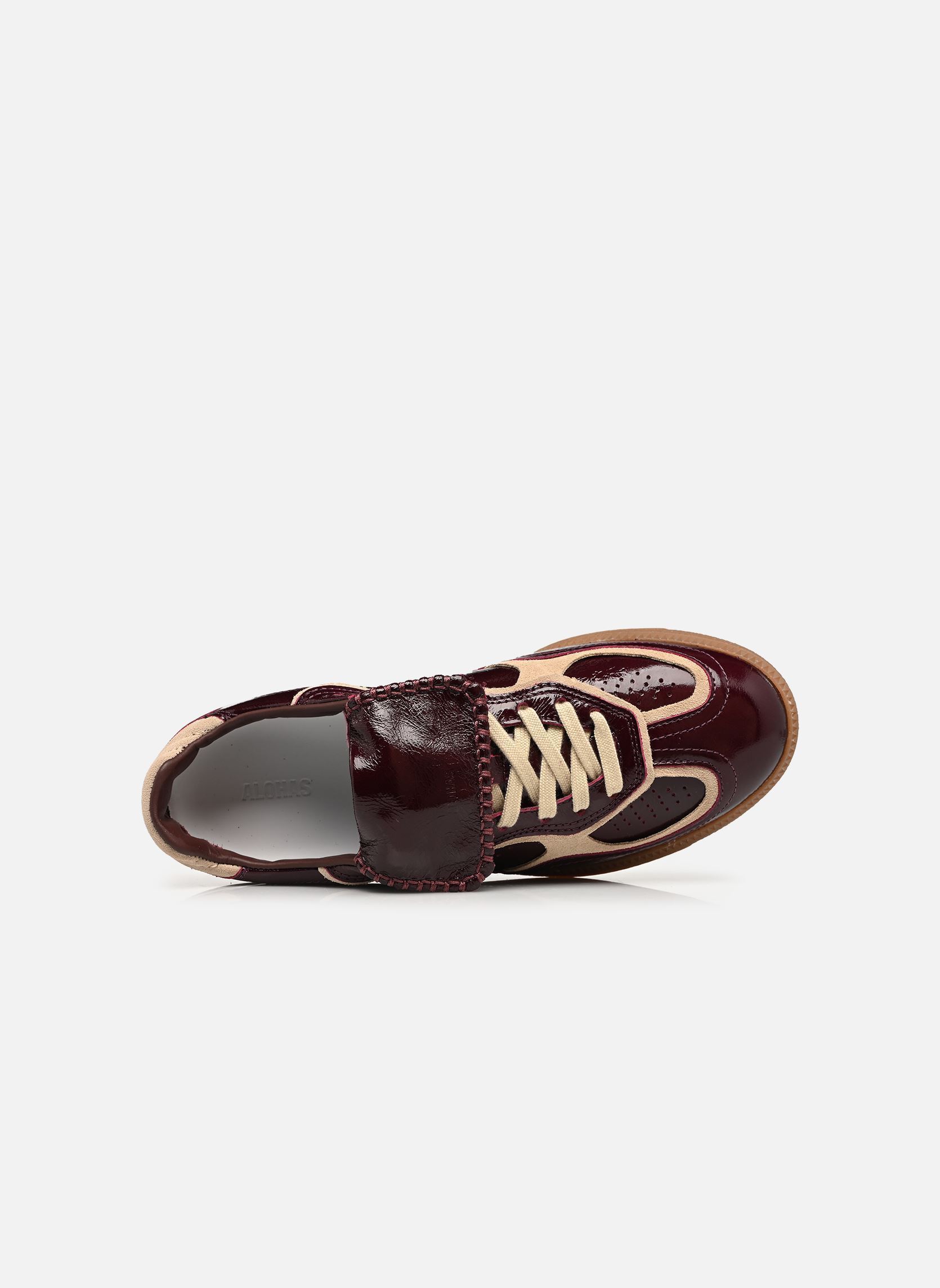 Lage sneakers Tb.490 Club dames paars Alohas Lage sneakers Tb.490 Club dames paars ONIX DEEP BURGUNDY LEATHER