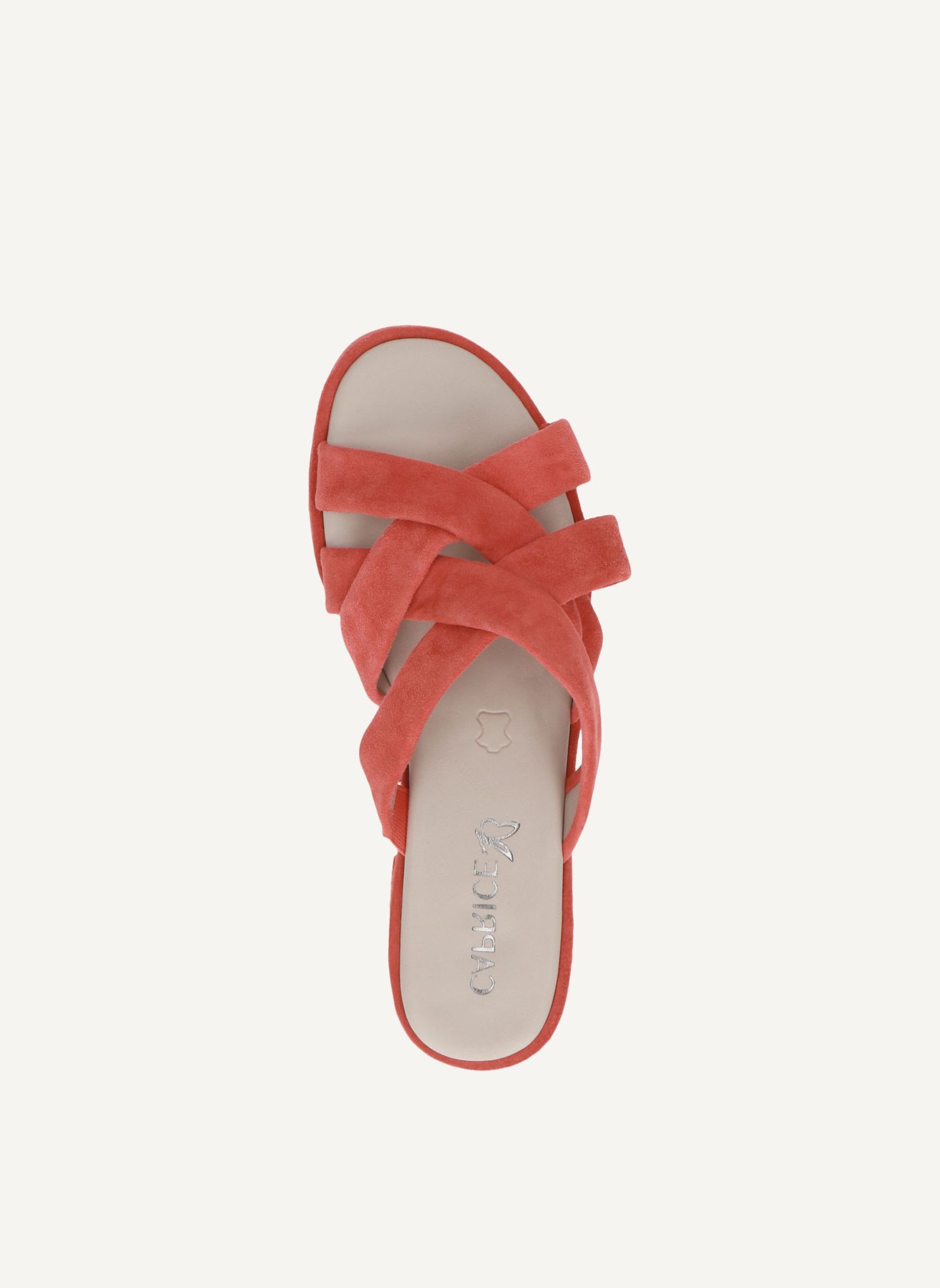 Mules 9-27101-44 femme orange Caprice Mules 9-27101-44 femme orange Orange