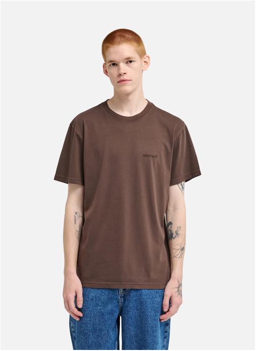 Element Tee-shirts Lowcase Pigment homme marron