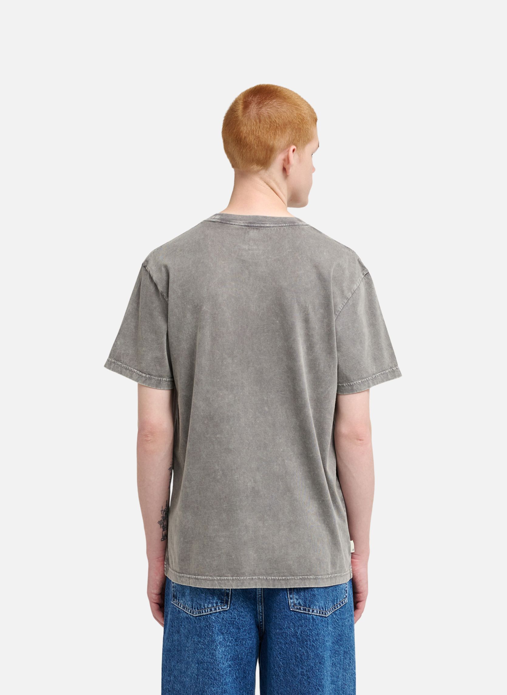 Tee-shirts Lowcase Pigment homme gris Element Tee-shirts Lowcase Pigment homme gris Gris