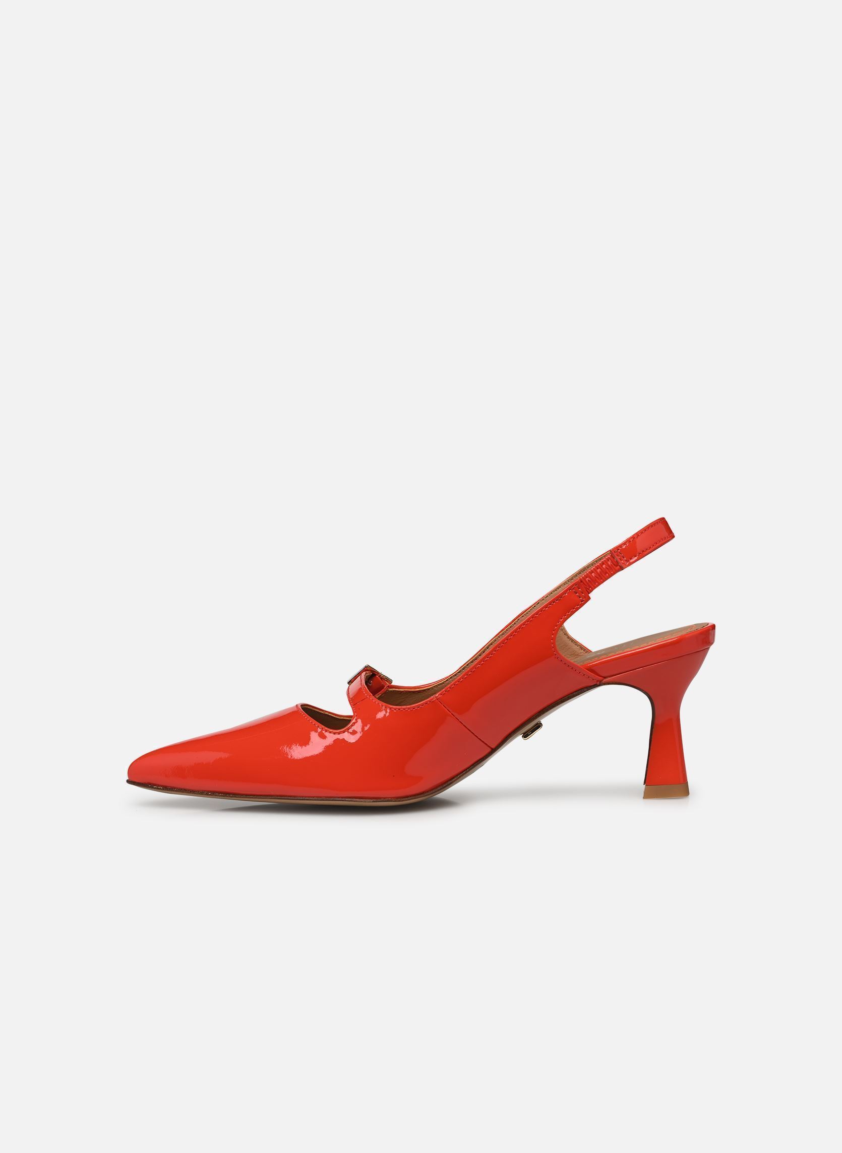 Pumps mit Riemchen LILOU damen rot JB Martin Pumps mit Riemchen LILOU damen rot Vernis Magma