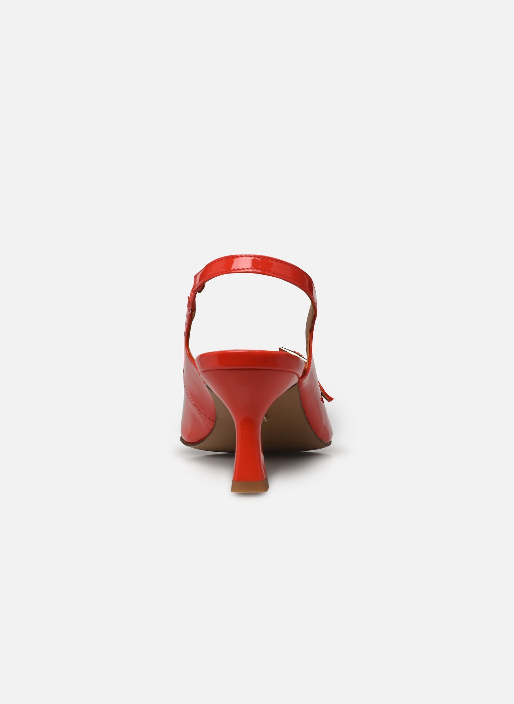 Pumps mit Riemchen LILOU damen rot JB Martin Pumps mit Riemchen LILOU damen rot Vernis Magma