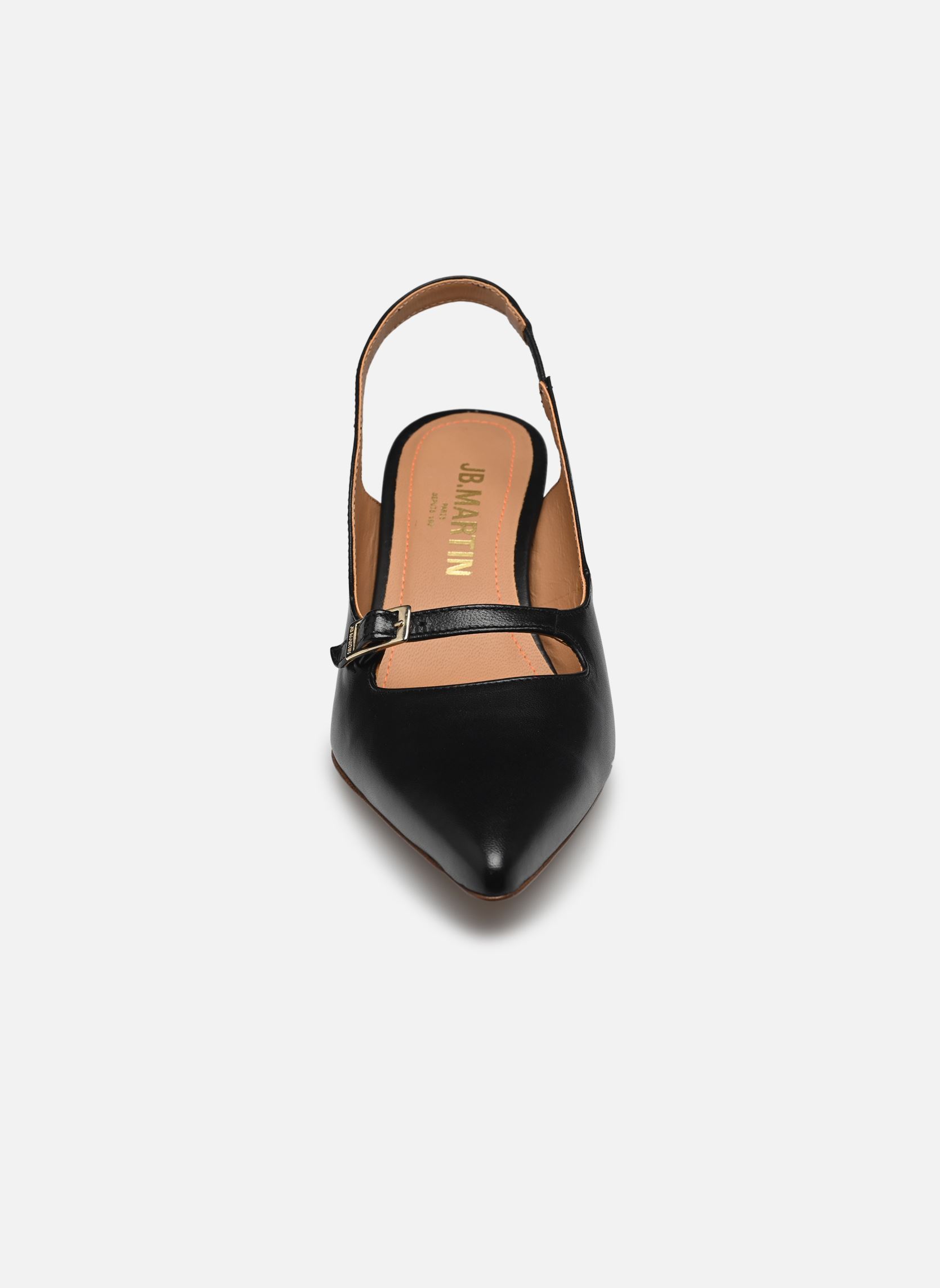 Slingback pumps LILOU dames zwart JB Martin Slingback pumps LILOU dames zwart Nappa Noir