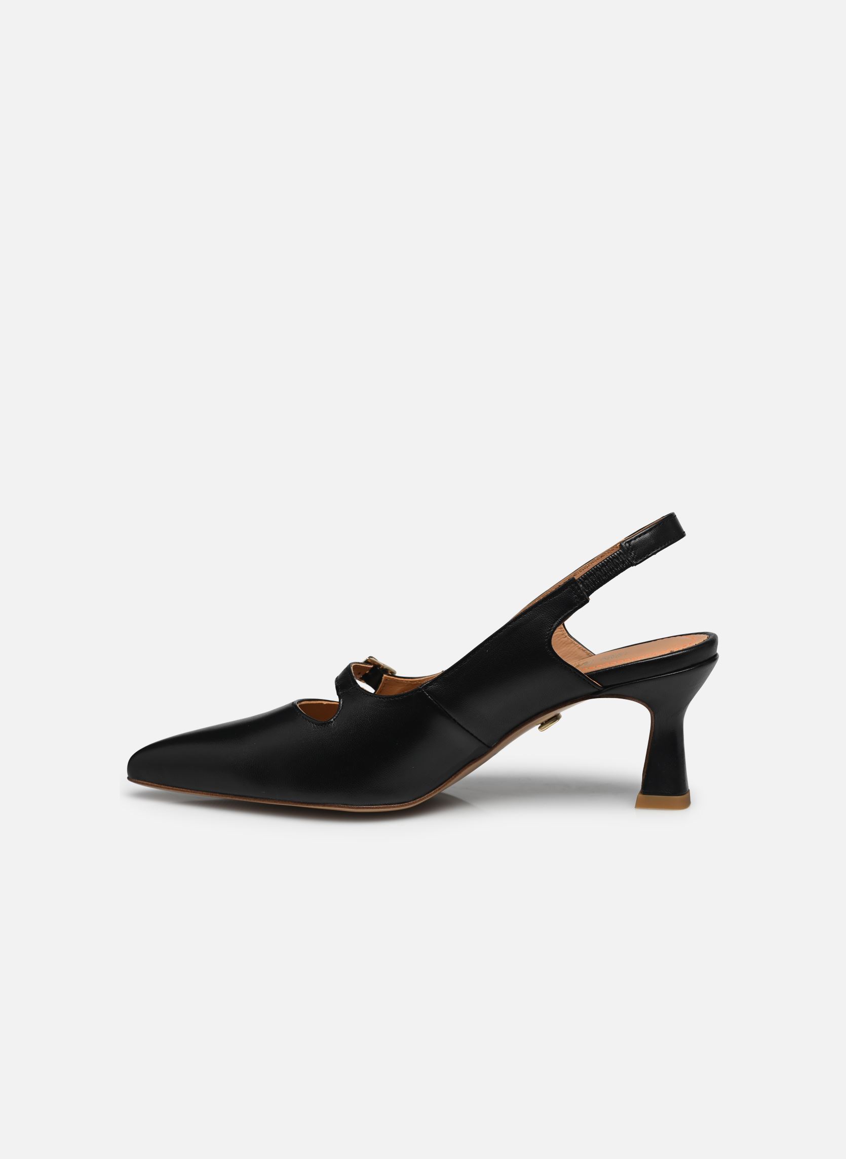 Slingback pumps LILOU dames zwart JB Martin Slingback pumps LILOU dames zwart Nappa Noir