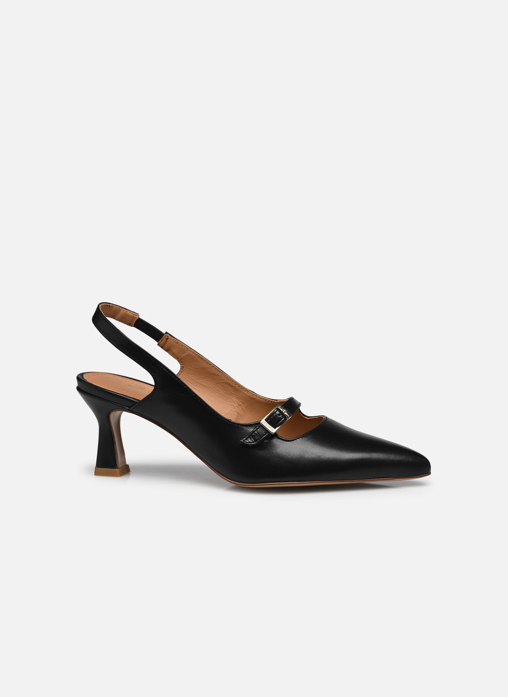 Slingback pumps LILOU dames zwart JB Martin Slingback pumps LILOU dames zwart Nappa Noir