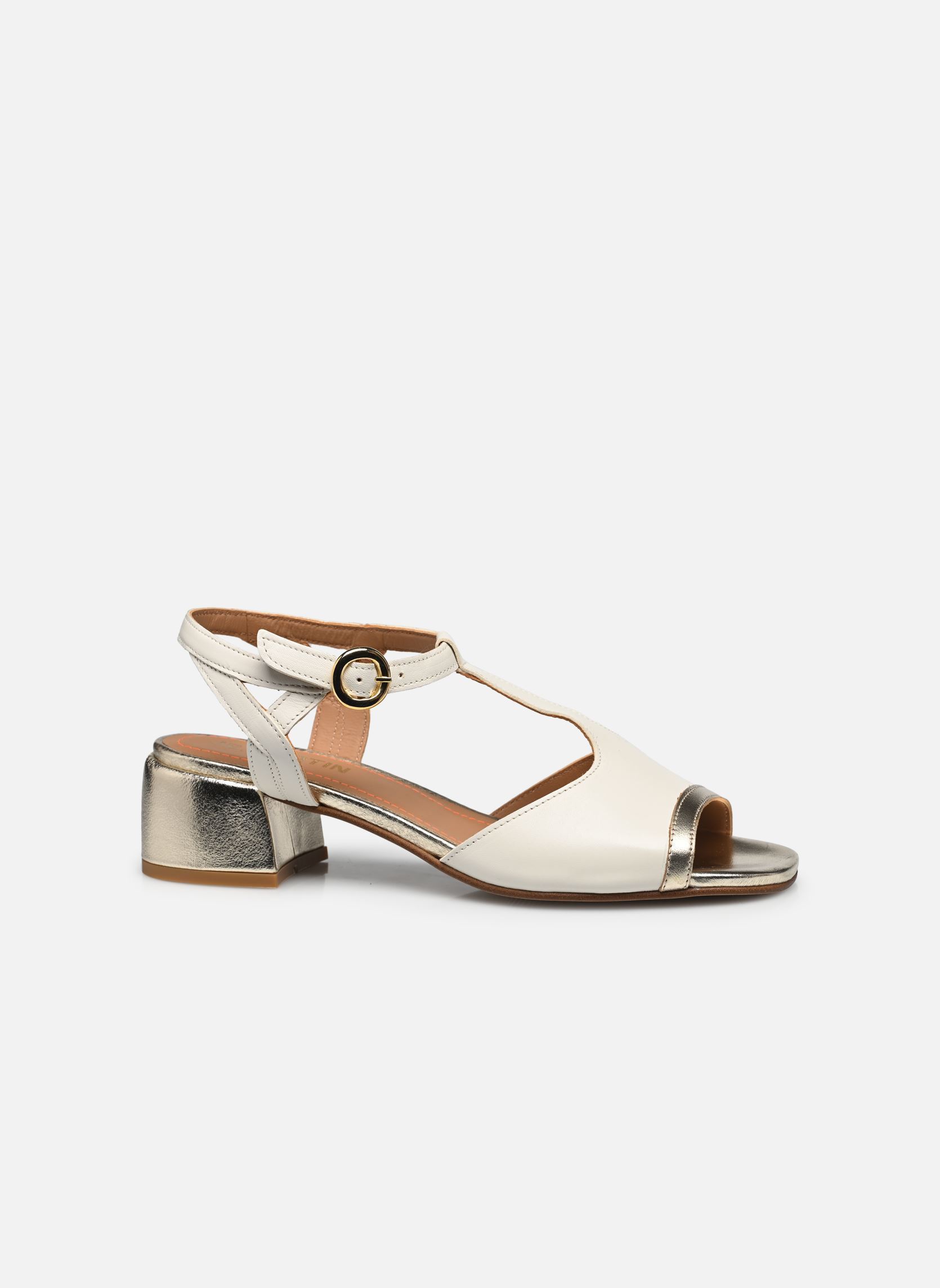 Sandalen MITAINE damen weiß JB Martin Sandalen MITAINE damen weiß Nappa Craie / Champagne