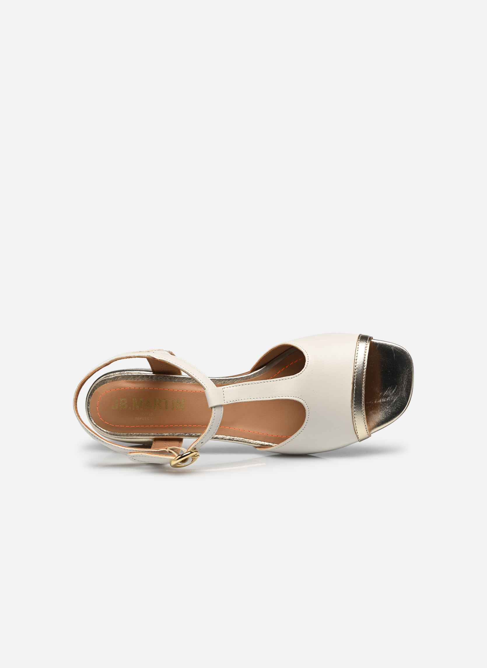 Sandalen MITAINE damen weiß JB Martin Sandalen MITAINE damen weiß Nappa Craie / Champagne