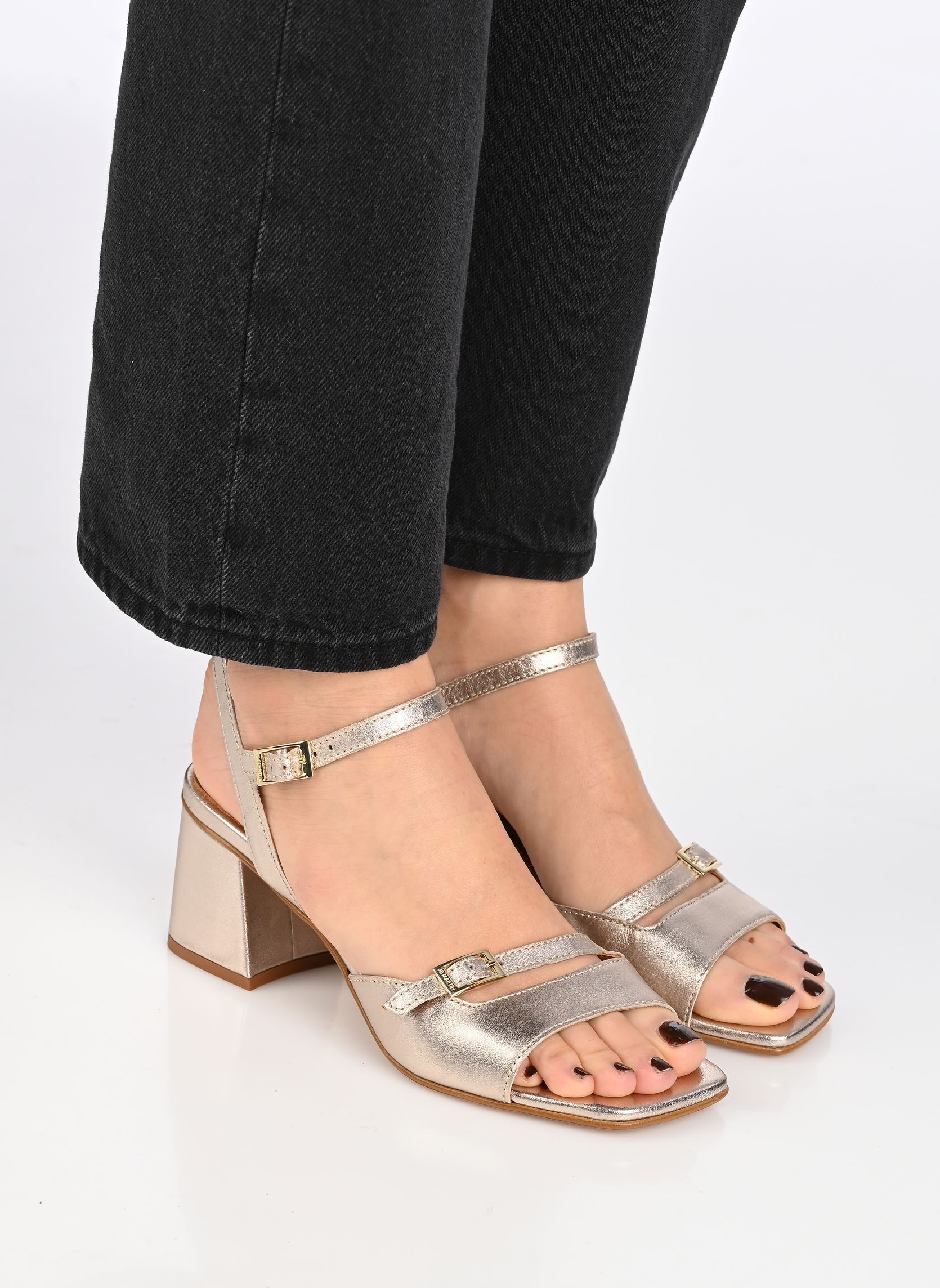 Sandalen DIANE damen gold und bronze JB Martin Sandalen DIANE damen gold und bronze Nappa Dore