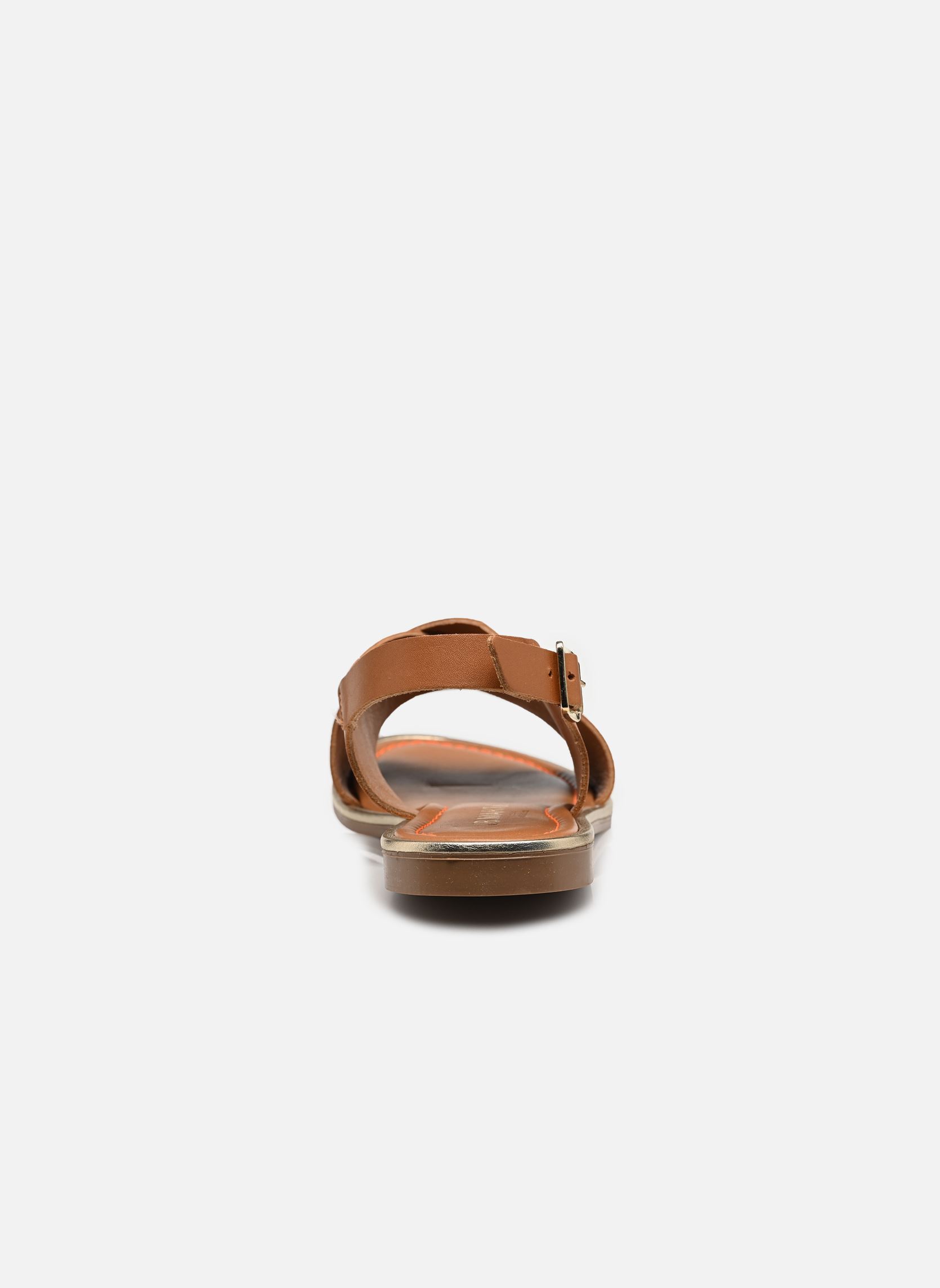 Flache Sandalen DUTA damen braun JB Martin Flache Sandalen DUTA damen braun Veau Camel