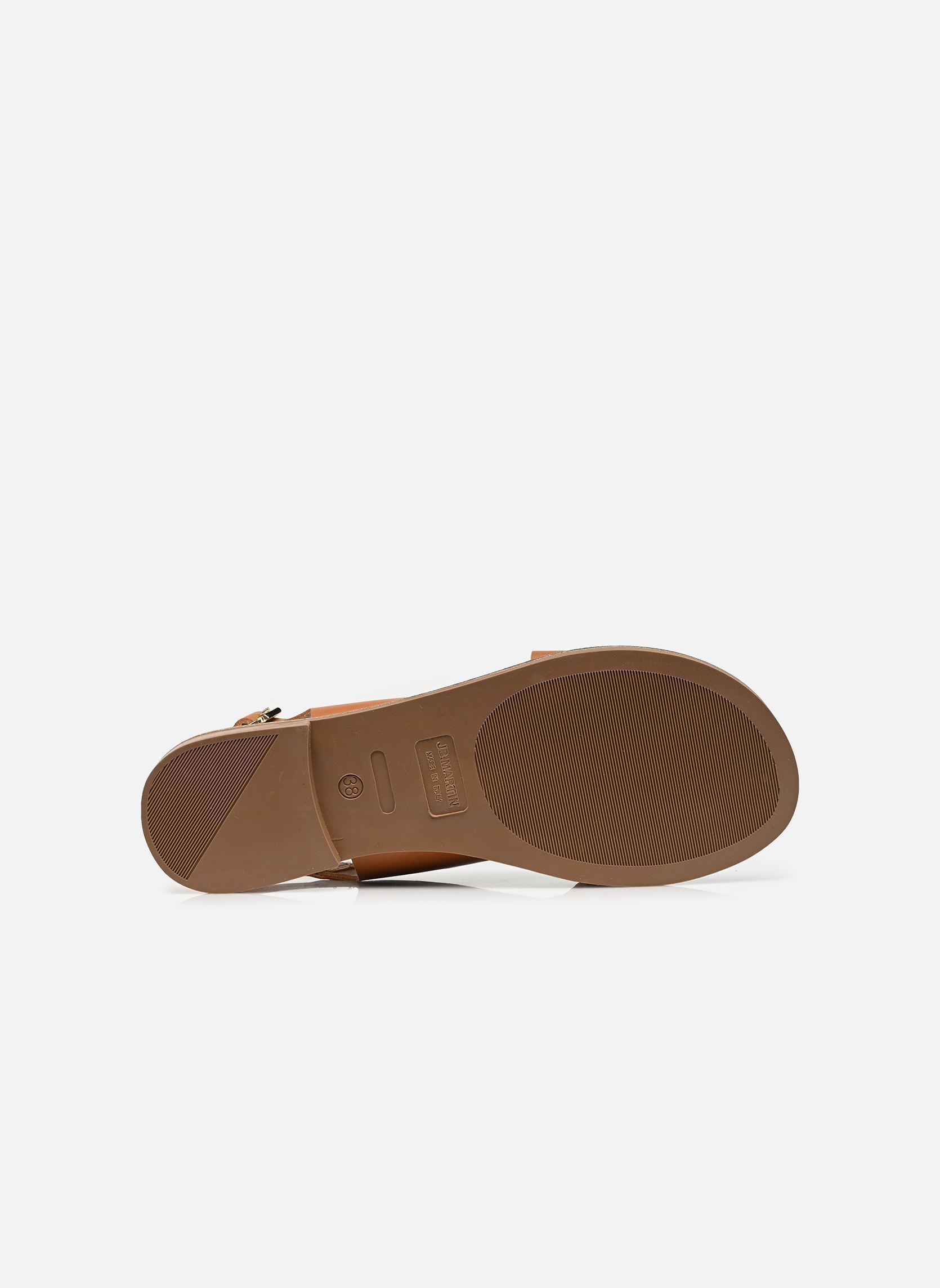 Flache Sandalen DUTA damen braun JB Martin Flache Sandalen DUTA damen braun Veau Camel