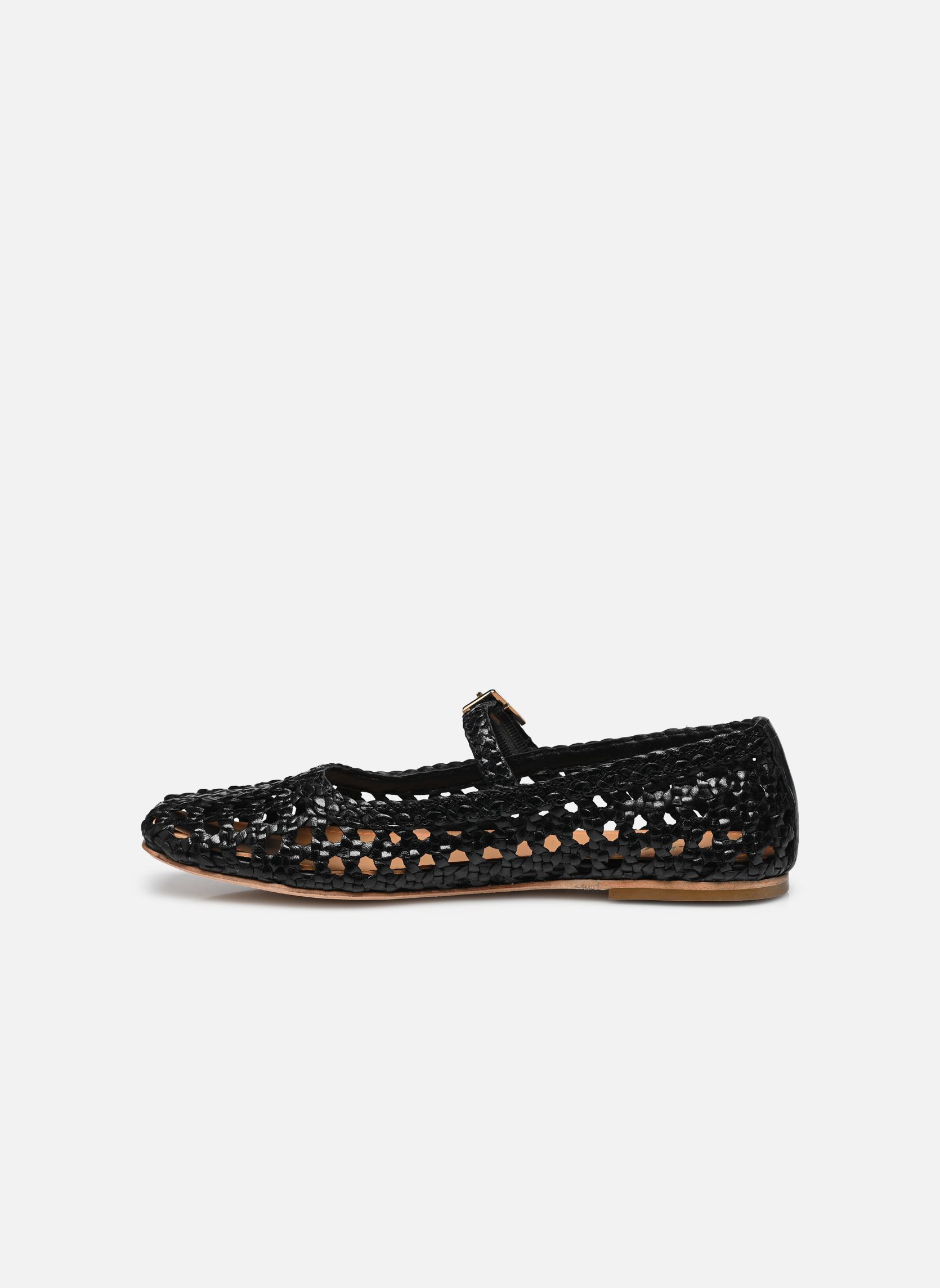 Klassische Ballerinas TRICIA damen schwarz JB Martin Klassische Ballerinas TRICIA damen schwarz Tresse Noir
