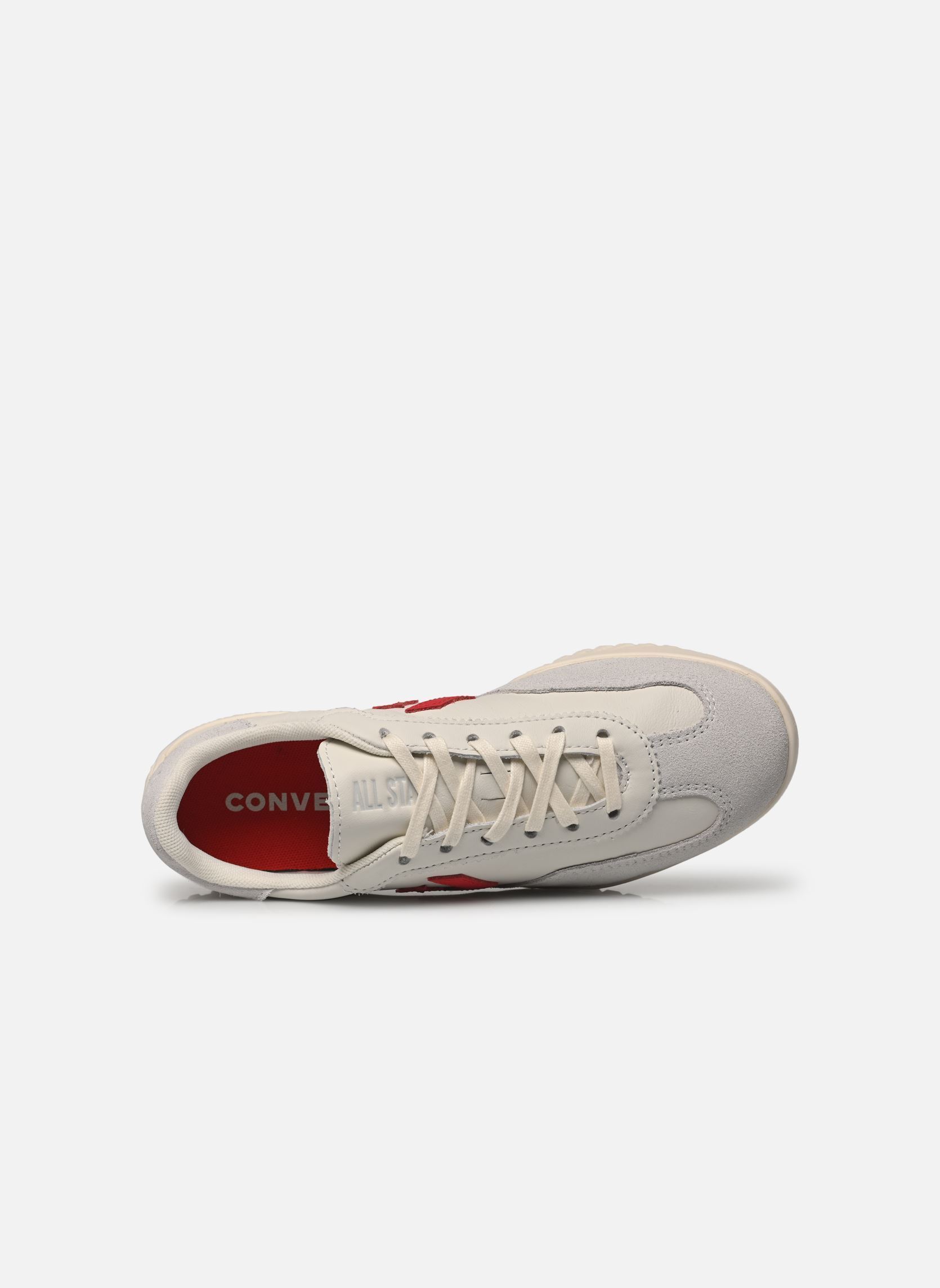 Baskets Run Star Trainer Ox femme blanc Converse Baskets Run Star Trainer Ox femme blanc VINTAGE WHITE/RED