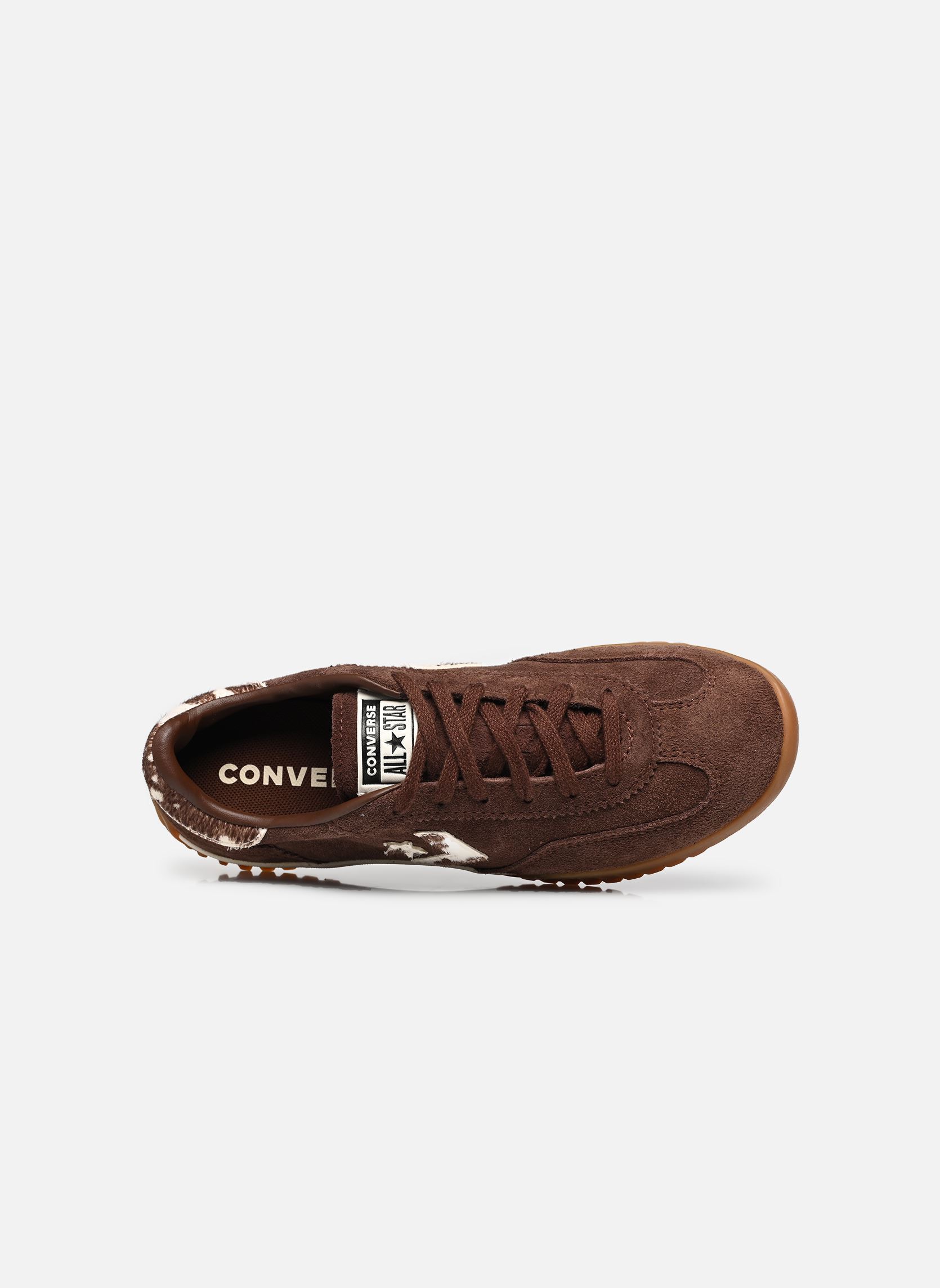 Baskets Run Star Trainer Ox femme marron Converse Baskets Run Star Trainer Ox femme marron TOTALLY FUDGED/EGRET