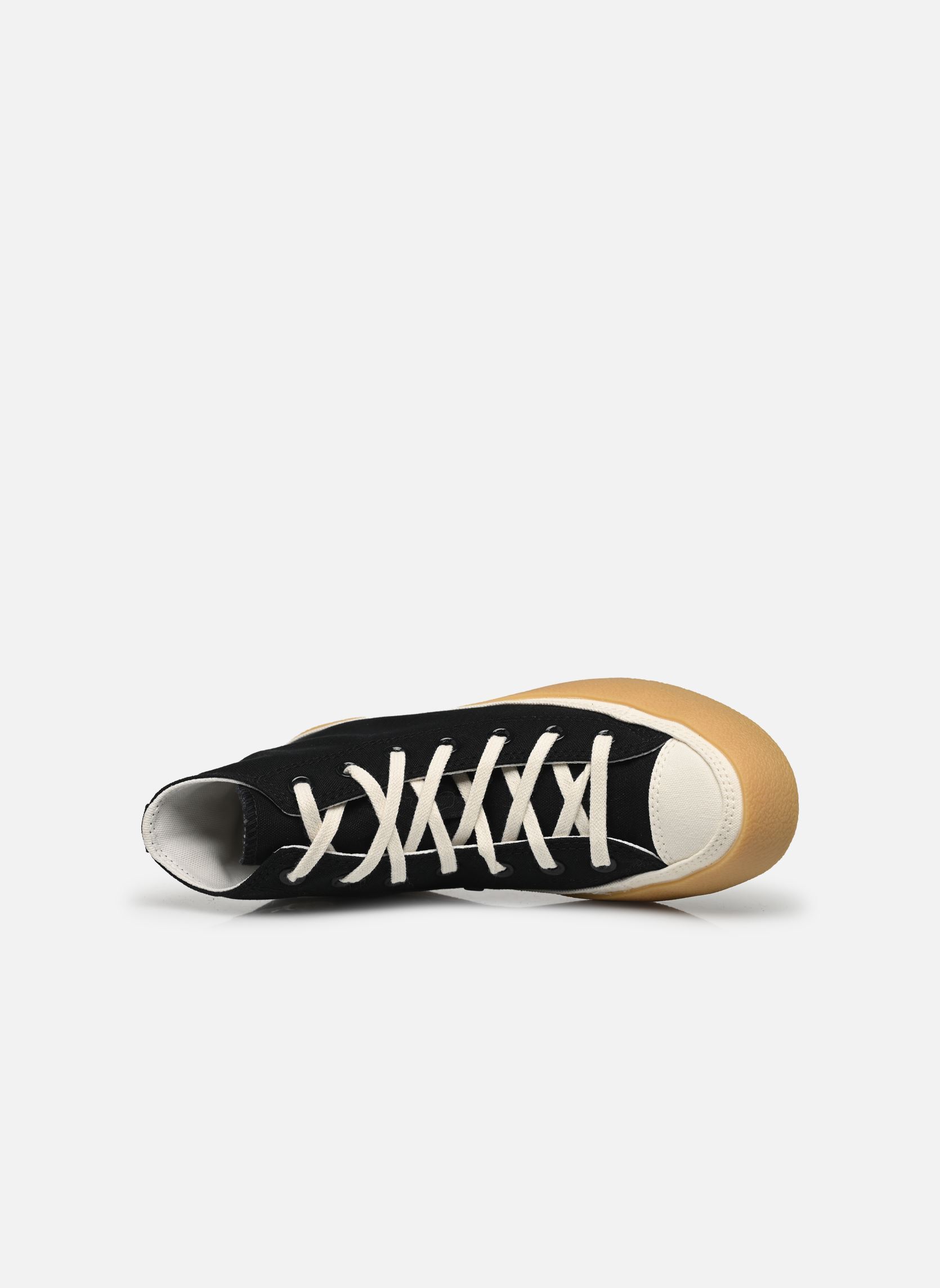 Baskets toile Chuck Taylor All Star Retro Rubber Hi W femme noir Converse Baskets toile Chuck Taylor All Star Retro Rubber Hi W femme noir BLACKEGRETEGRET