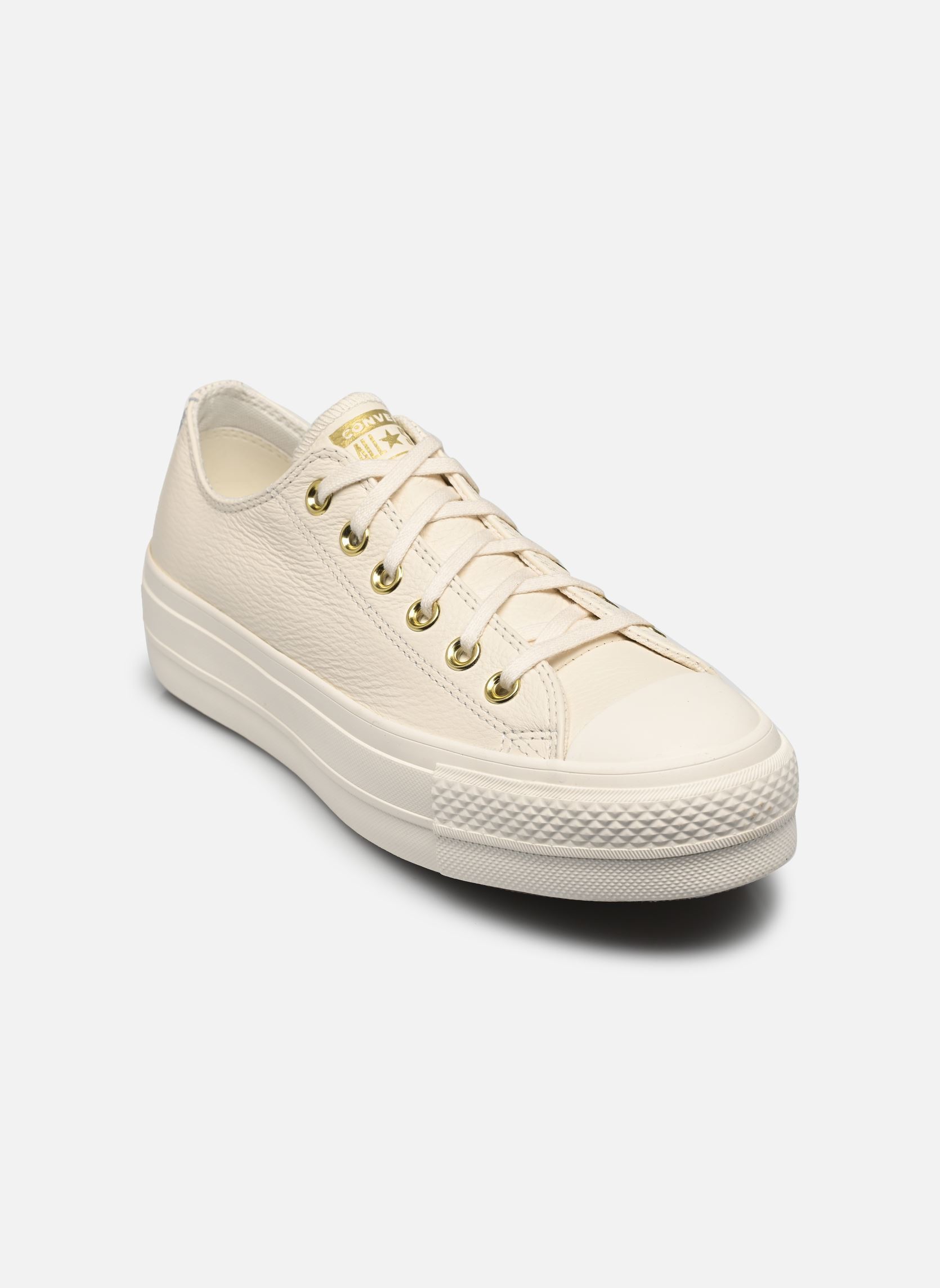 Baskets basses Converse CHUCK TAYLOR ALL STAR LIFT PLATAFORM GOLD - vue 2