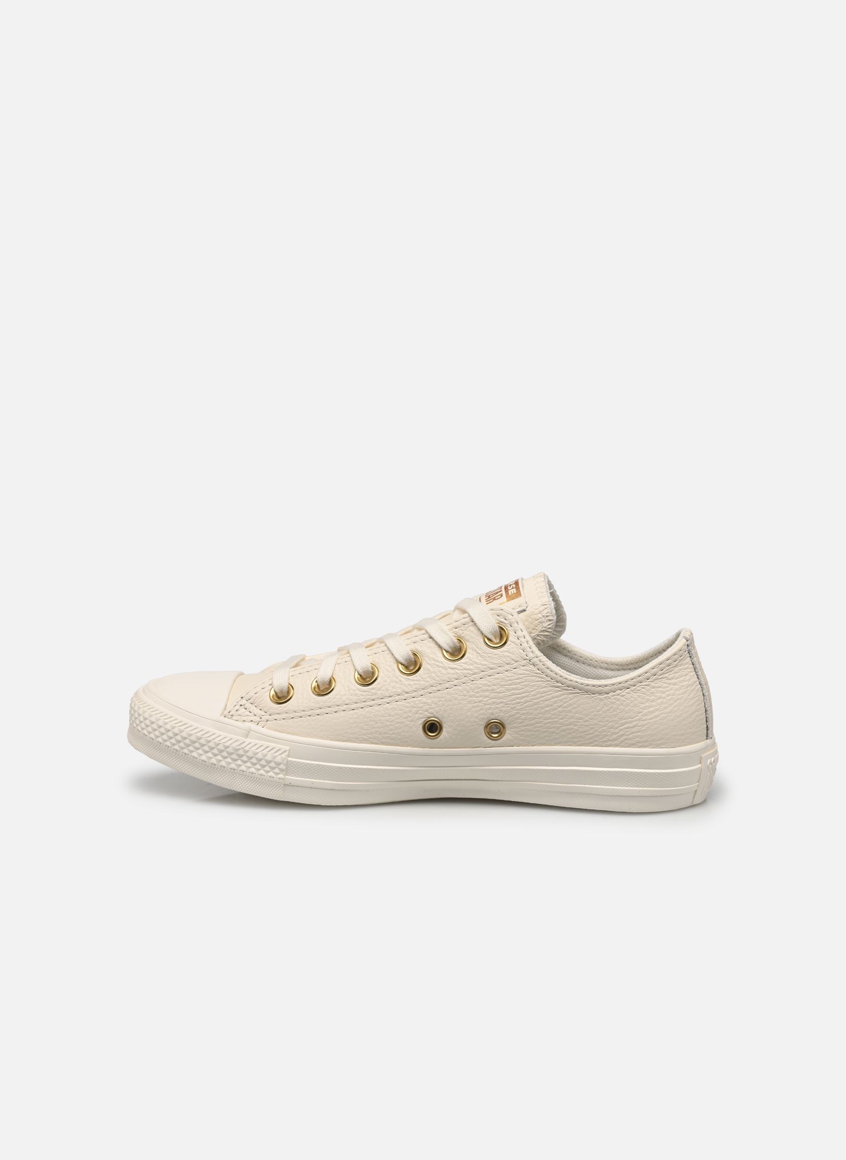 Zapatillas Chuck Taylor All Star Ox Leather W mujer blanco Converse Zapatillas Chuck Taylor All Star Ox Leather W mujer blanco EGRET/EGRET/GOLD