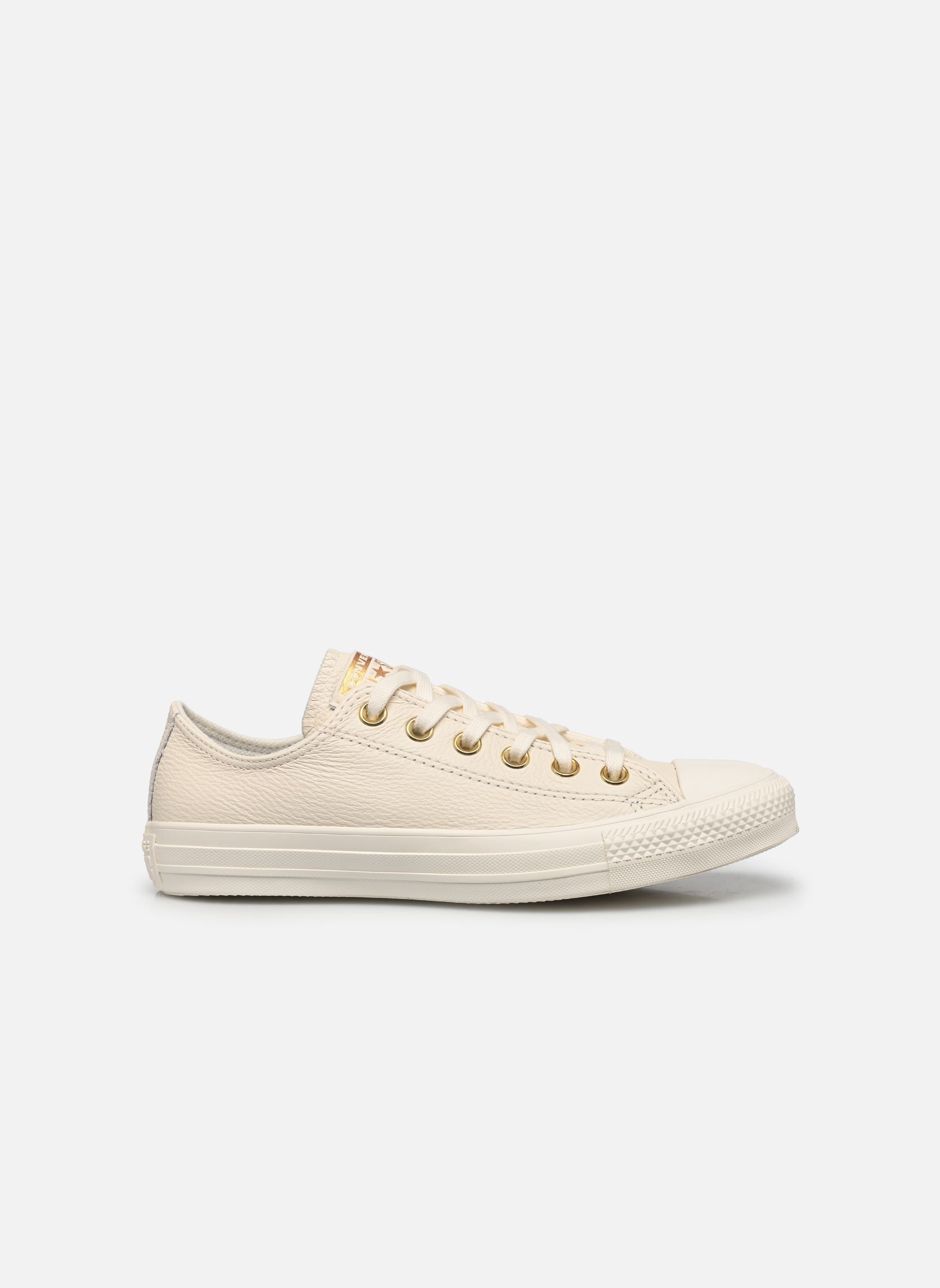 Zapatillas Chuck Taylor All Star Ox Leather W mujer blanco Converse Zapatillas Chuck Taylor All Star Ox Leather W mujer blanco EGRET/EGRET/GOLD
