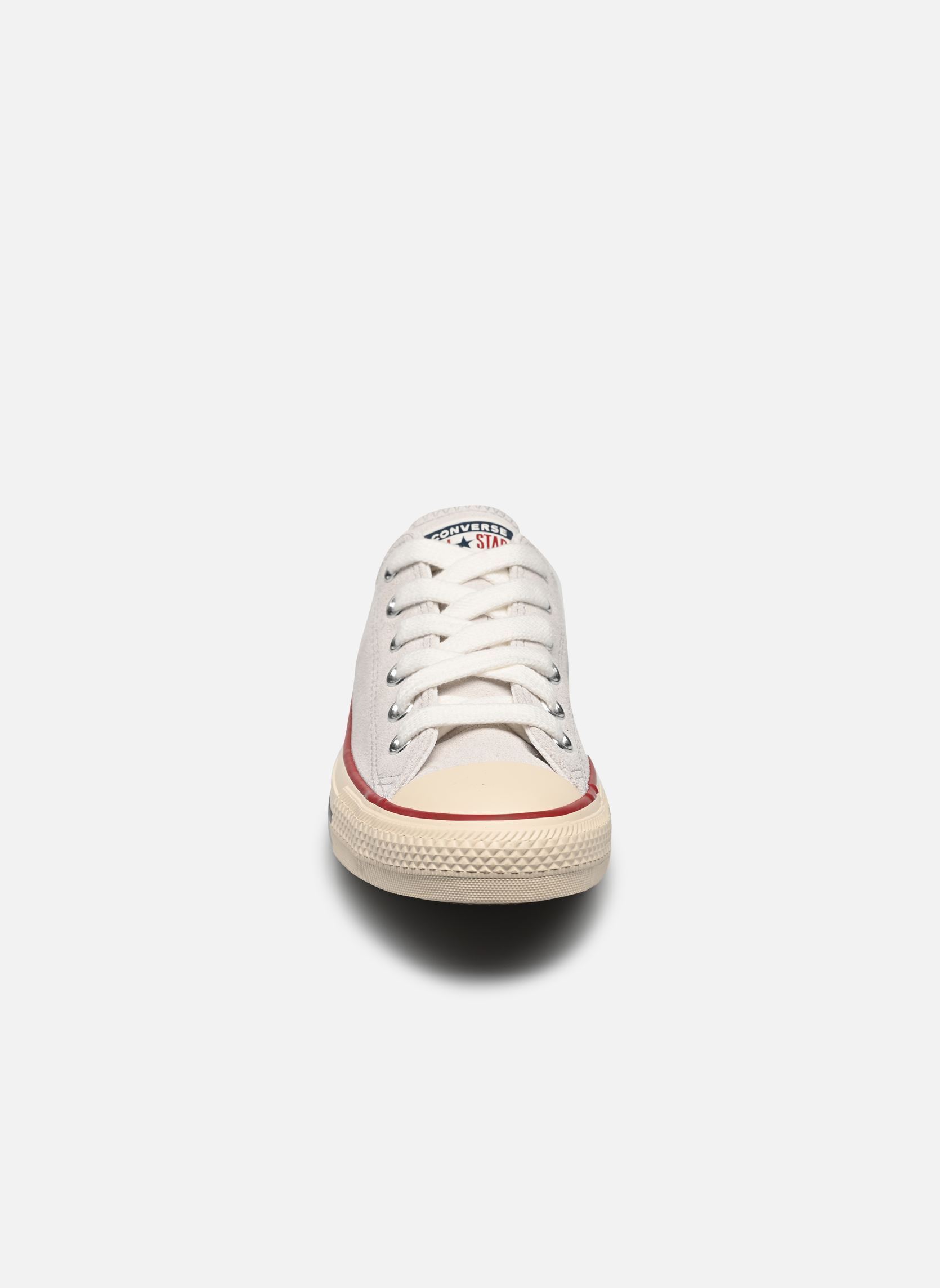 Sneaker Chuck Taylor All Star Ox Suede W damen grau Converse Sneaker Chuck Taylor All Star Ox Suede W damen grau BARELY GREY/NATURAL IVORY