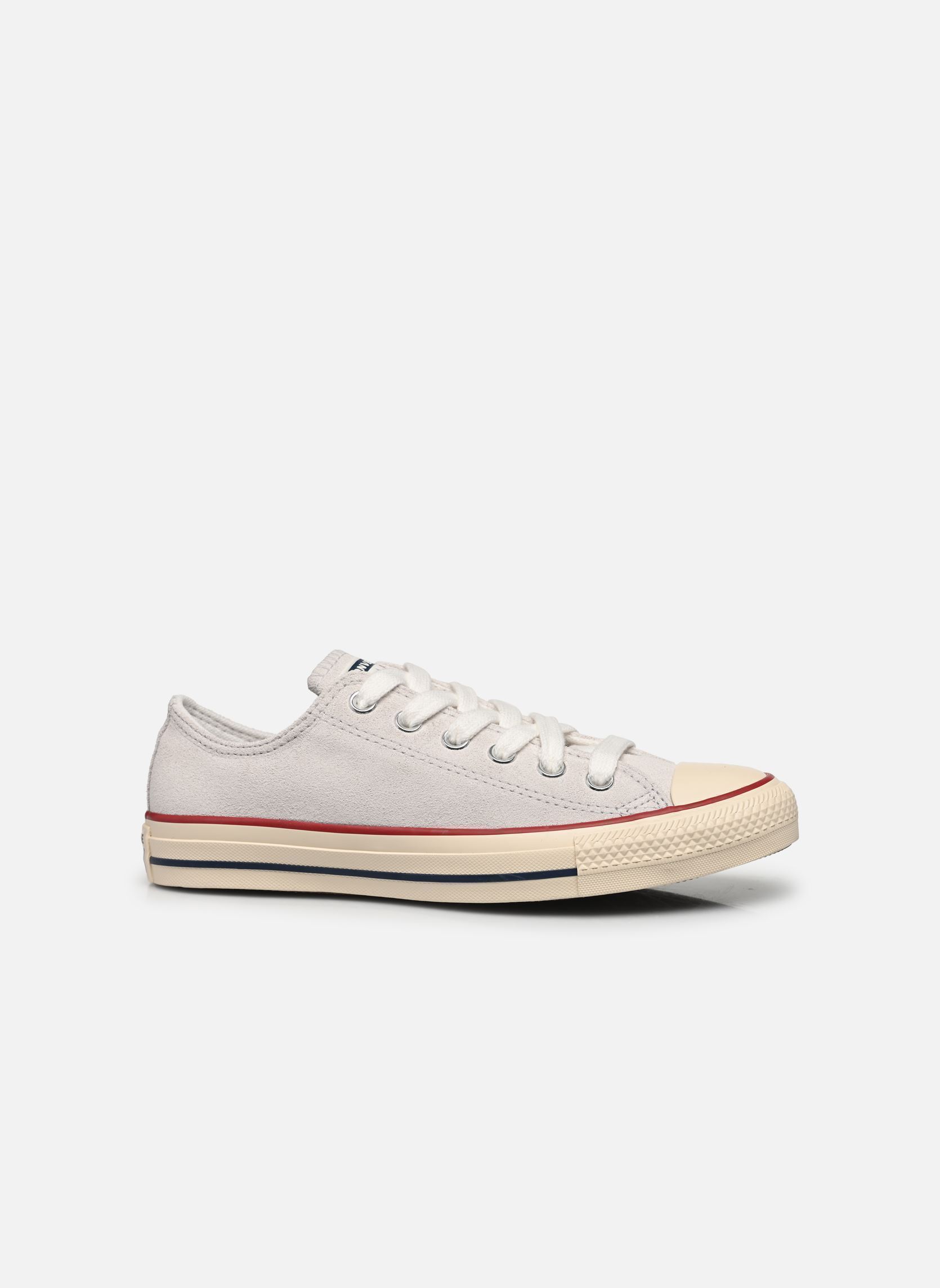 Sneaker Chuck Taylor All Star Ox Suede W damen grau Converse Sneaker Chuck Taylor All Star Ox Suede W damen grau BARELY GREY/NATURAL IVORY