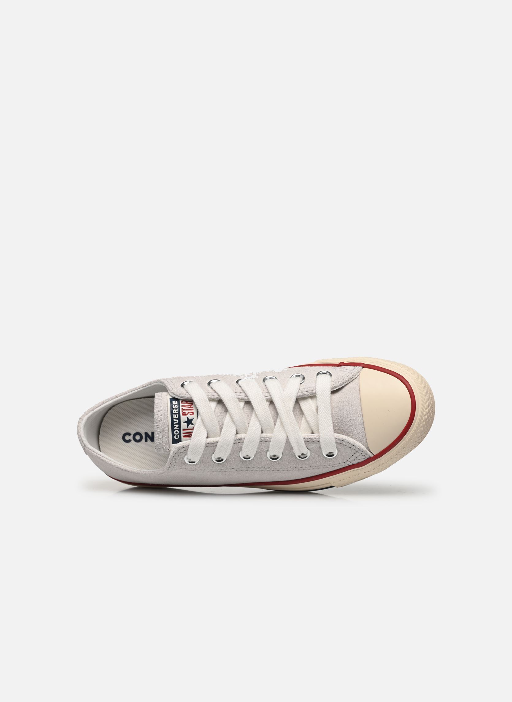 Sneaker Chuck Taylor All Star Ox Suede W damen grau Converse Sneaker Chuck Taylor All Star Ox Suede W damen grau BARELY GREY/NATURAL IVORY