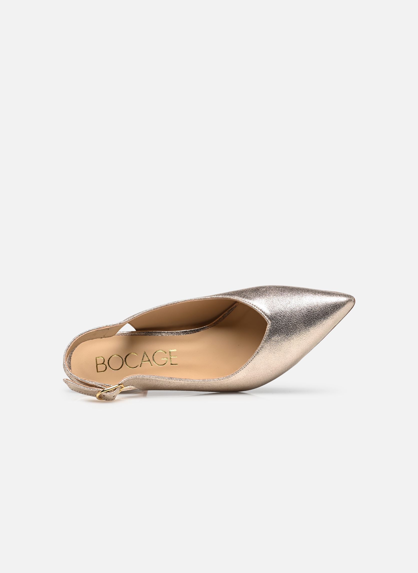 Escarpins à brides DAFFY femme or et bronze Bocage Escarpins à brides DAFFY femme or et bronze Or