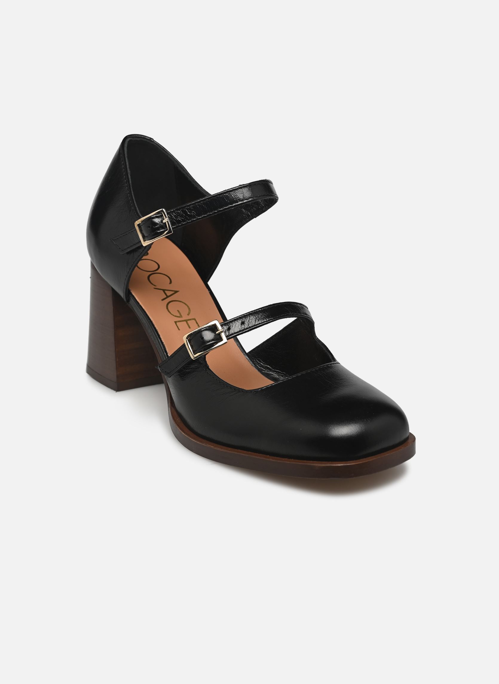 Slingback pumps DUNE New dames zwart Bocage Slingback pumps DUNE New dames zwart NOIR