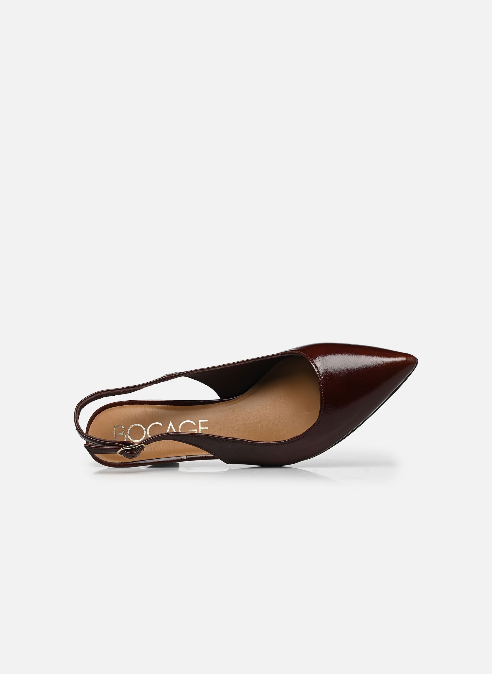 Pumps mit Riemchen DELPHIE damen braun Bocage Pumps mit Riemchen DELPHIE damen braun MARRON