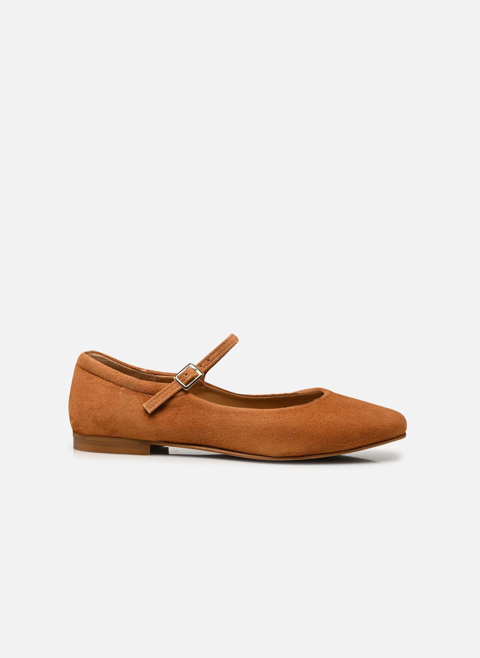 Klassieke ballerina's BAILA dames bruin Bocage Klassieke ballerina's BAILA dames bruin COGNAC